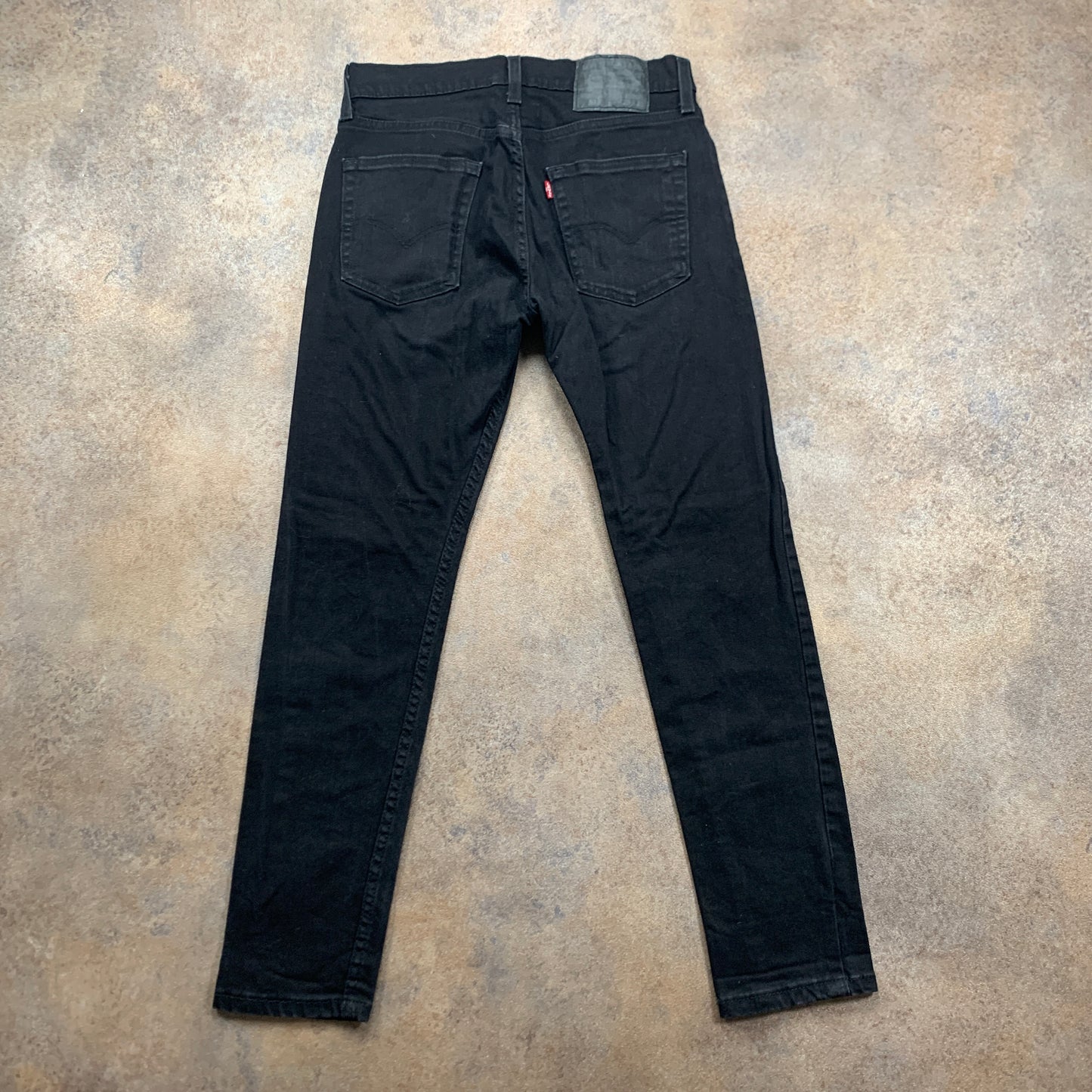LEVI'S 512 Jeans W29 L28 Mens Slim Fit Tapered Black