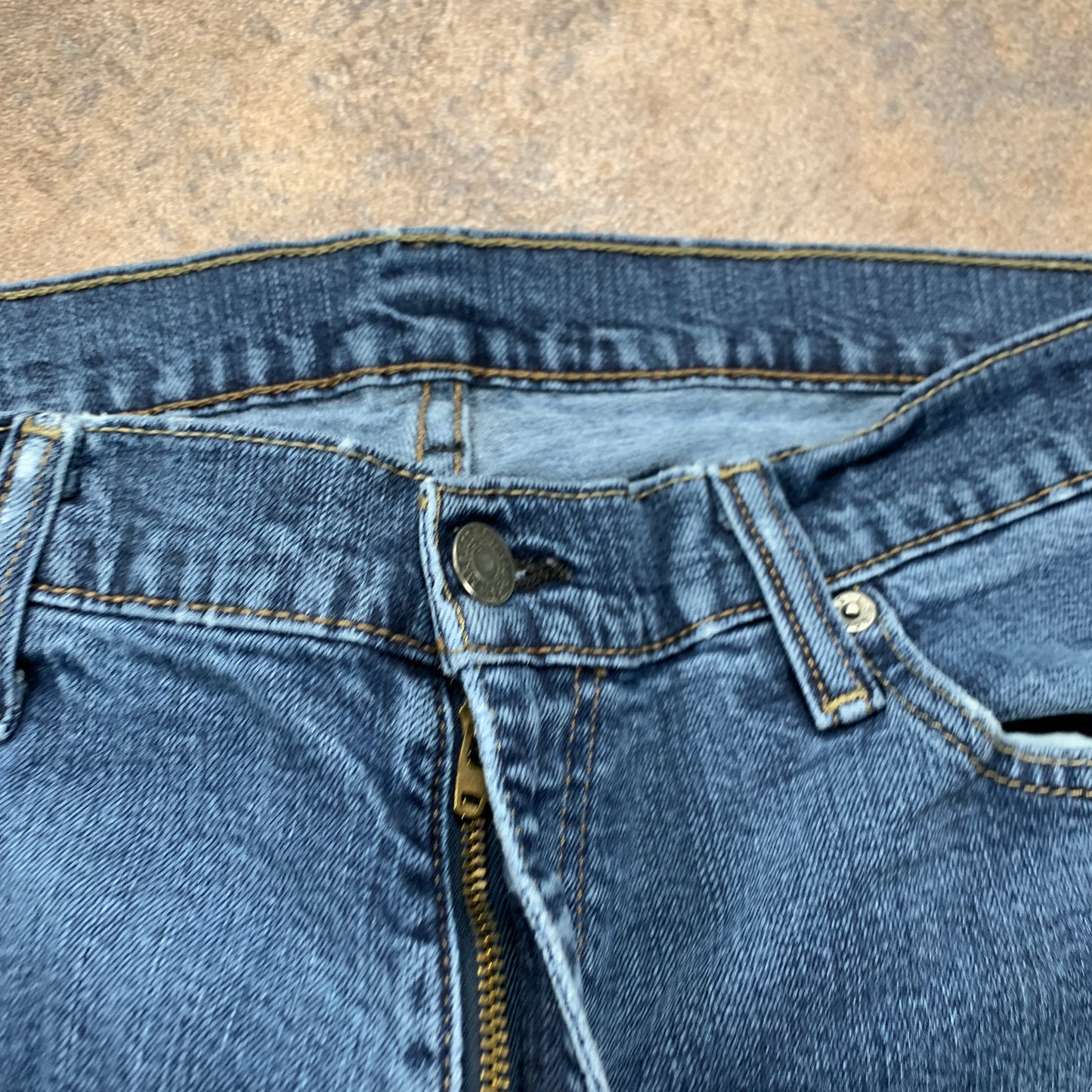 LEVI'S 514 Jeans W36 L32 Mens Regular Fit Straight Blue
