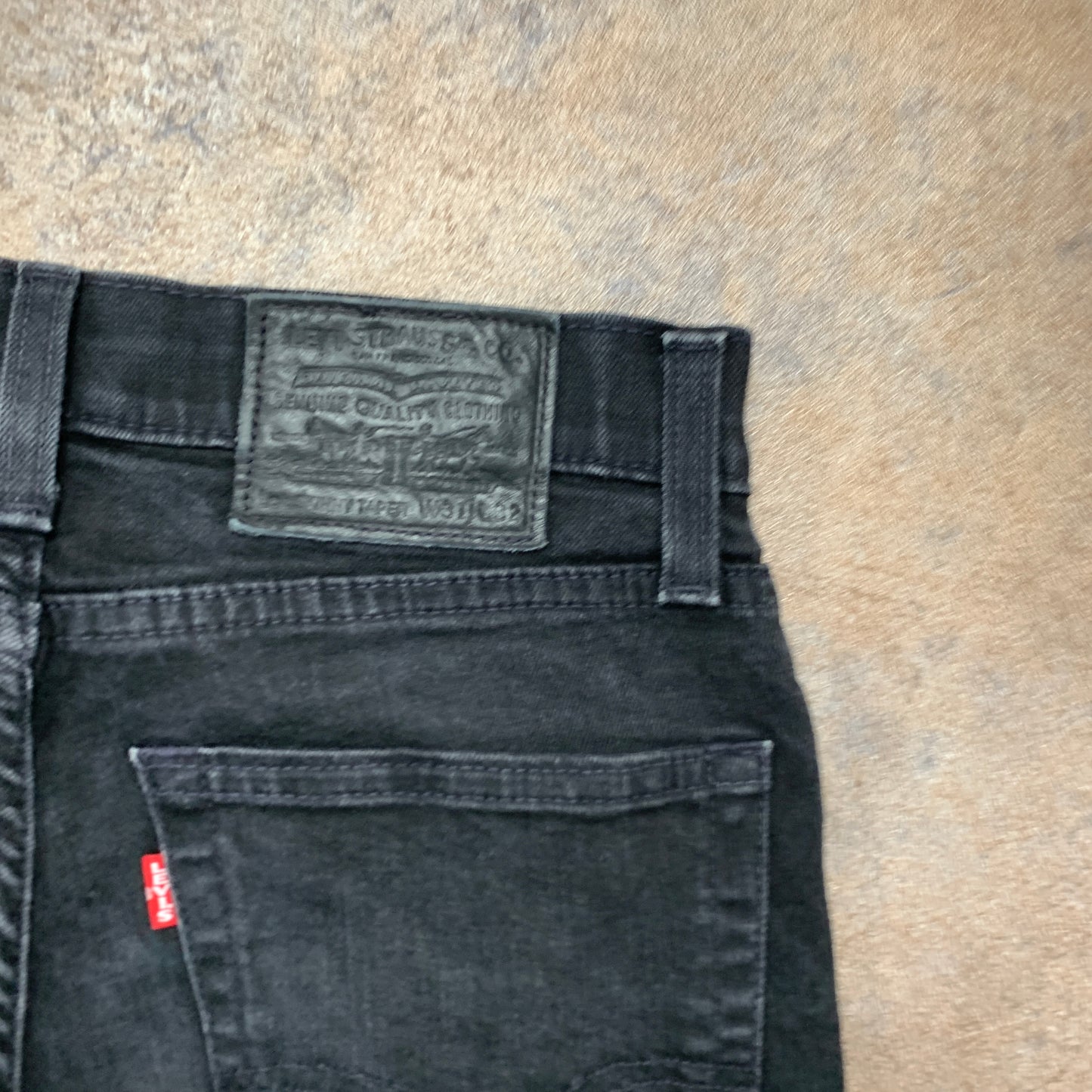 LEVI'S Skinny Tapered Jeans W31 L31 Mens Grey