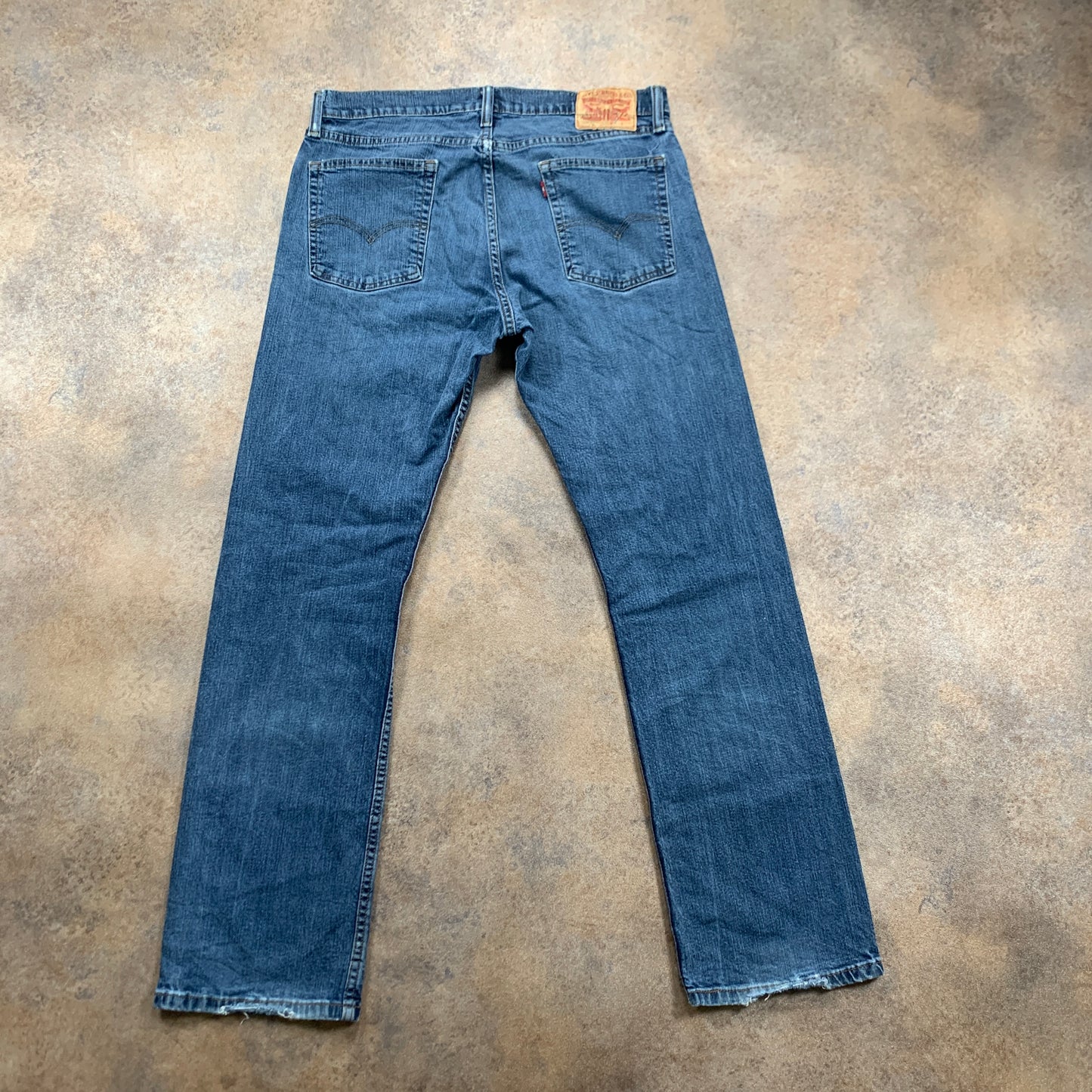 LEVI'S 514 Jeans W36 L32 Mens Regular Fit Straight Blue