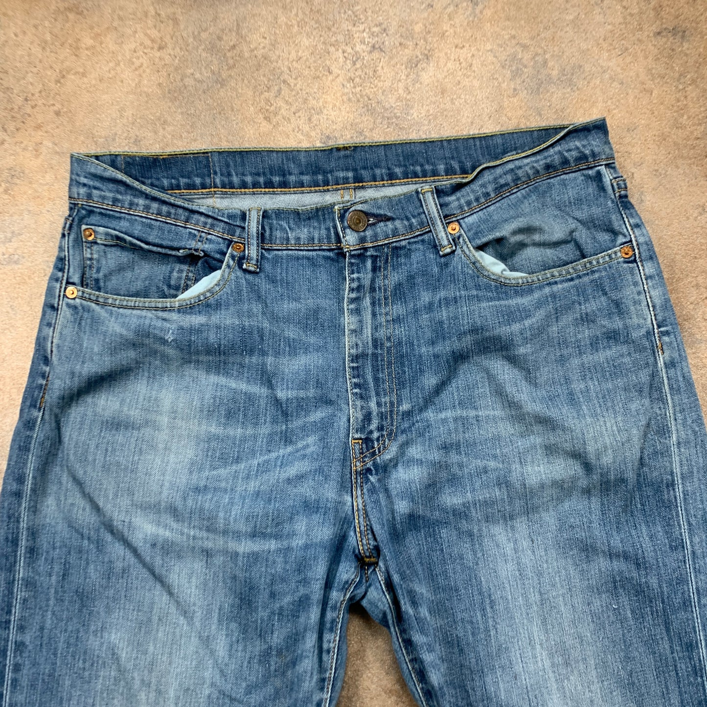 LEVI'S 751 Jeans W36 L30 Mens Regular Fit Straight Blue