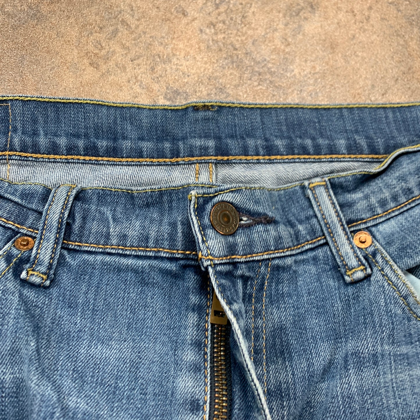 LEVI'S 751 Jeans W36 L30 Mens Regular Fit Straight Blue