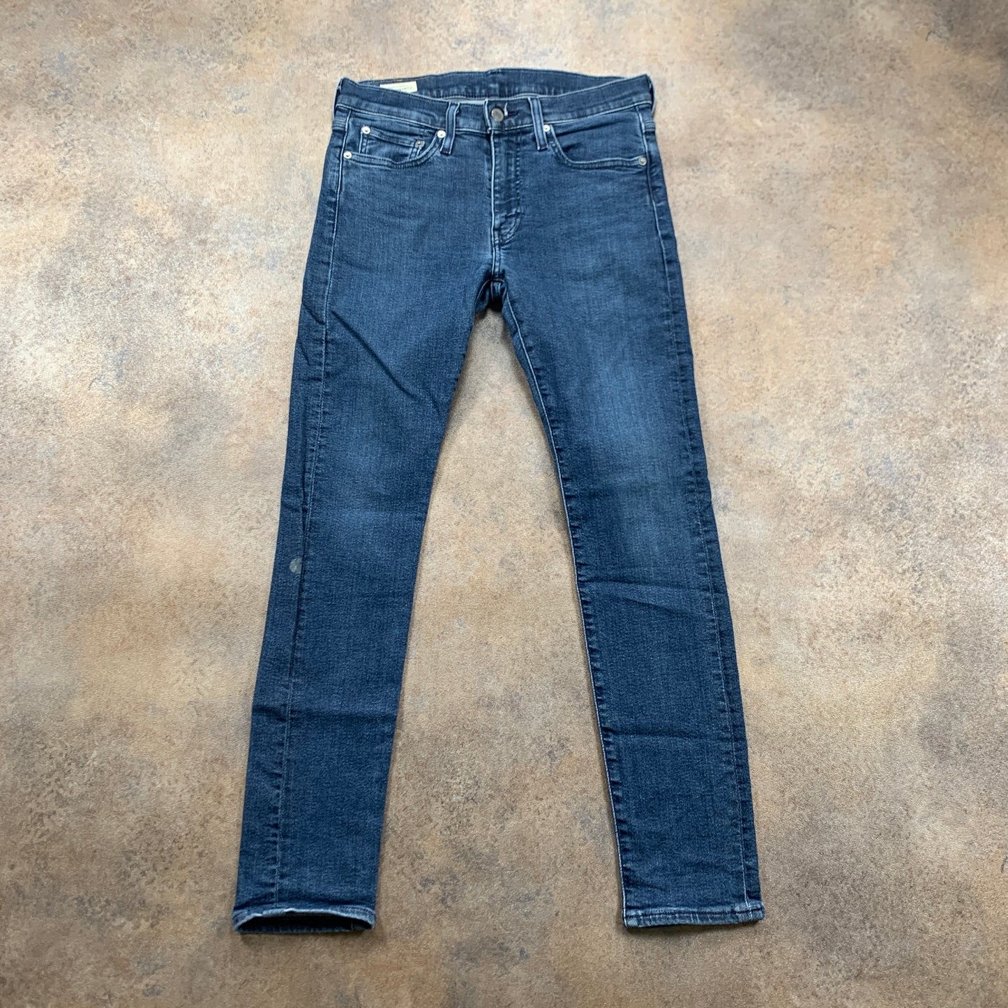 LEVI'S 519 Jeans W29 L30 Mens Skinny Fit Blue