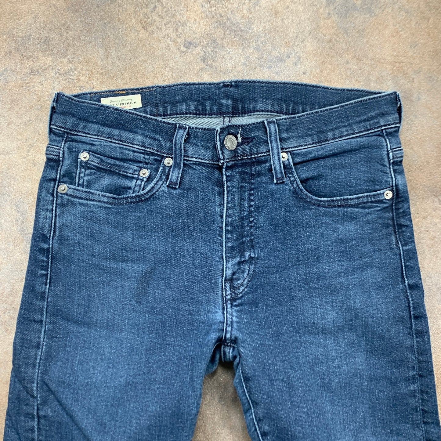 LEVI'S 519 Jeans W29 L30 Mens Skinny Fit Blue