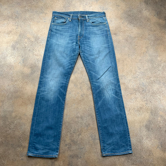 LEVI'S 513 Jeans W31 L32 Mens Slim Fit Blue