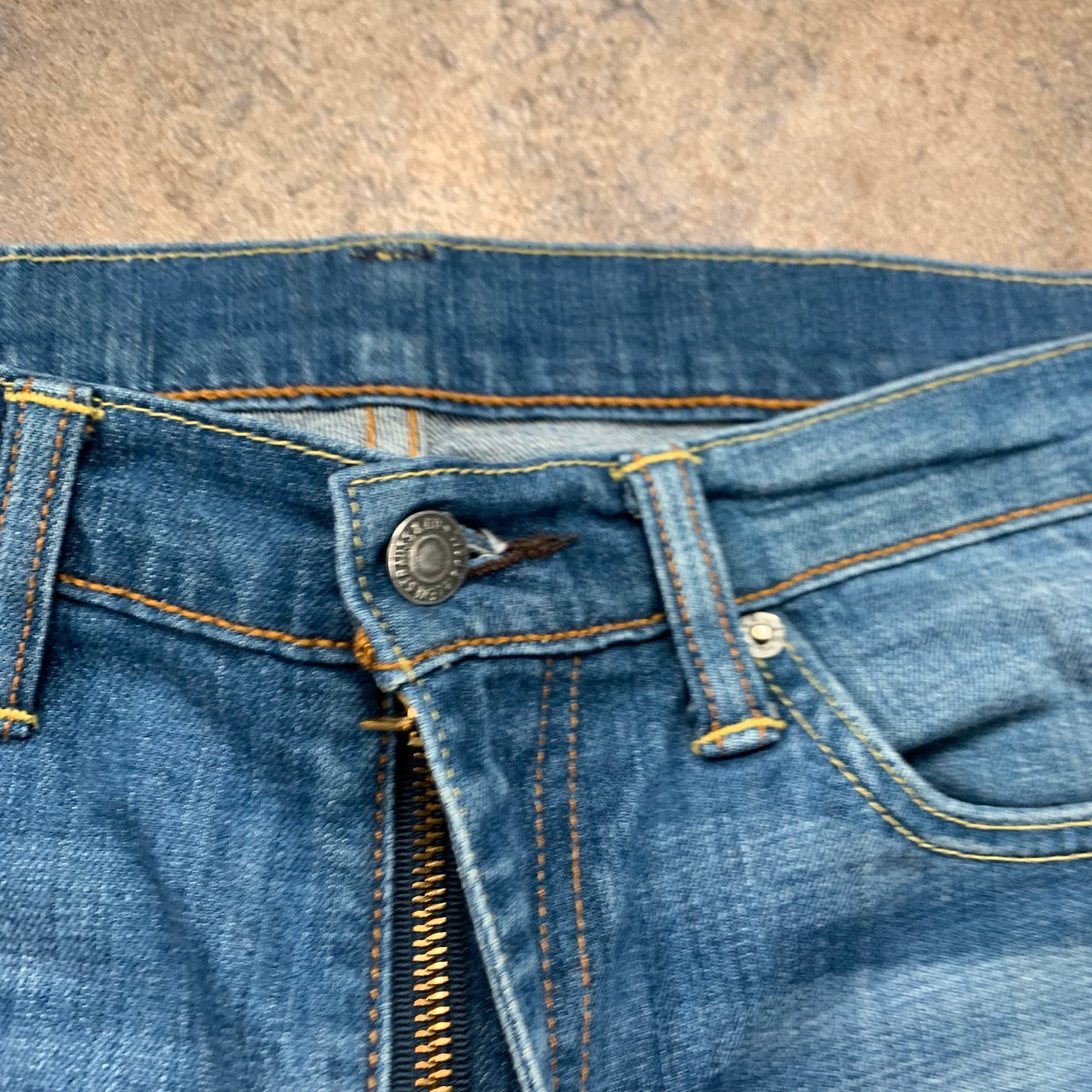 LEVI'S 513 Jeans W31 L32 Mens Slim Fit Blue