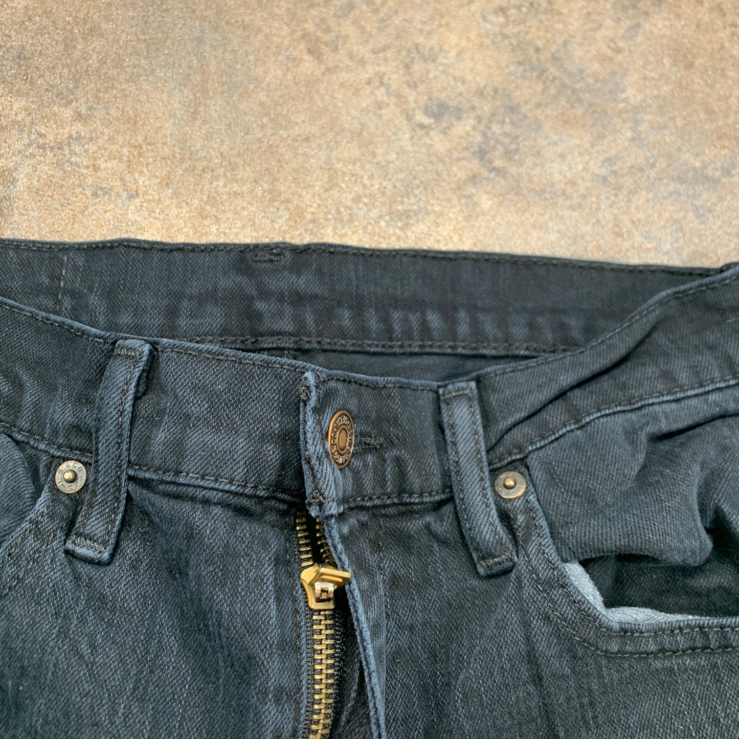 LEVI'S 511 Jeans W30 L32 Mens Slim Fit Black