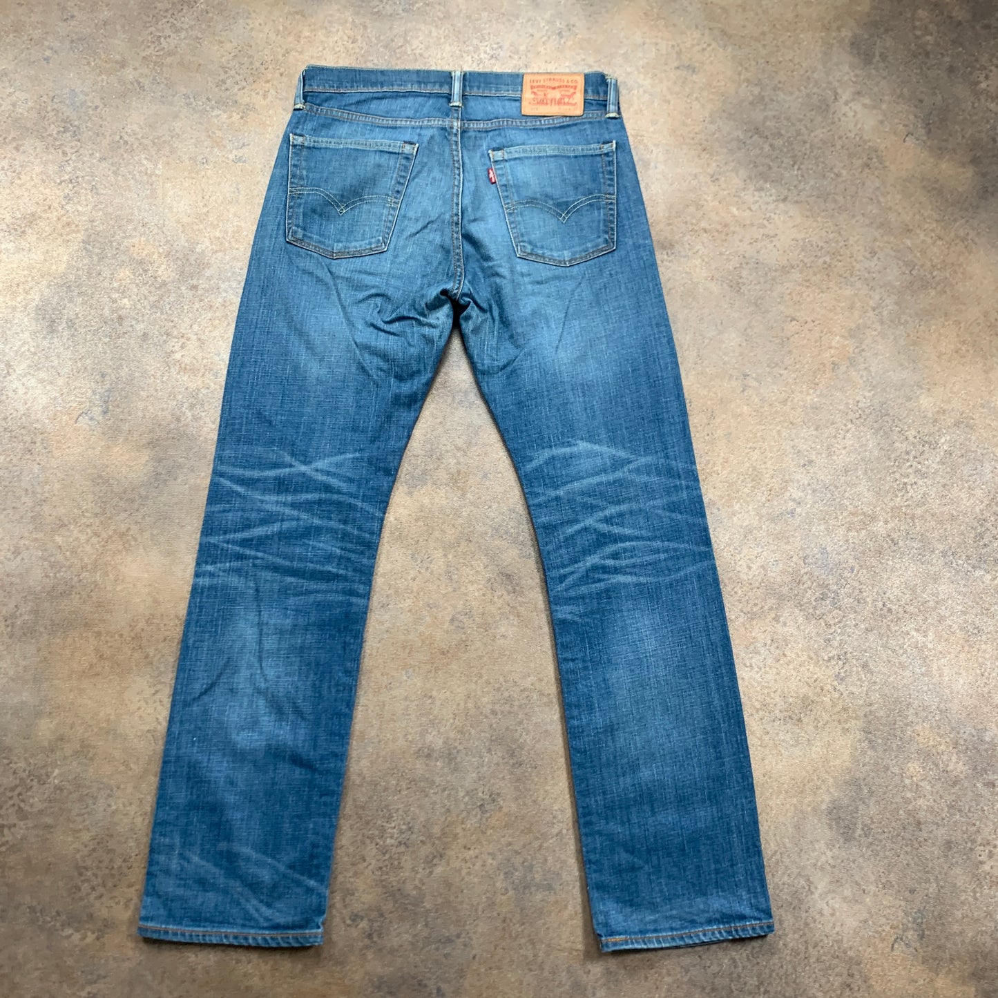 LEVI'S 513 Jeans W31 L32 Mens Slim Fit Blue