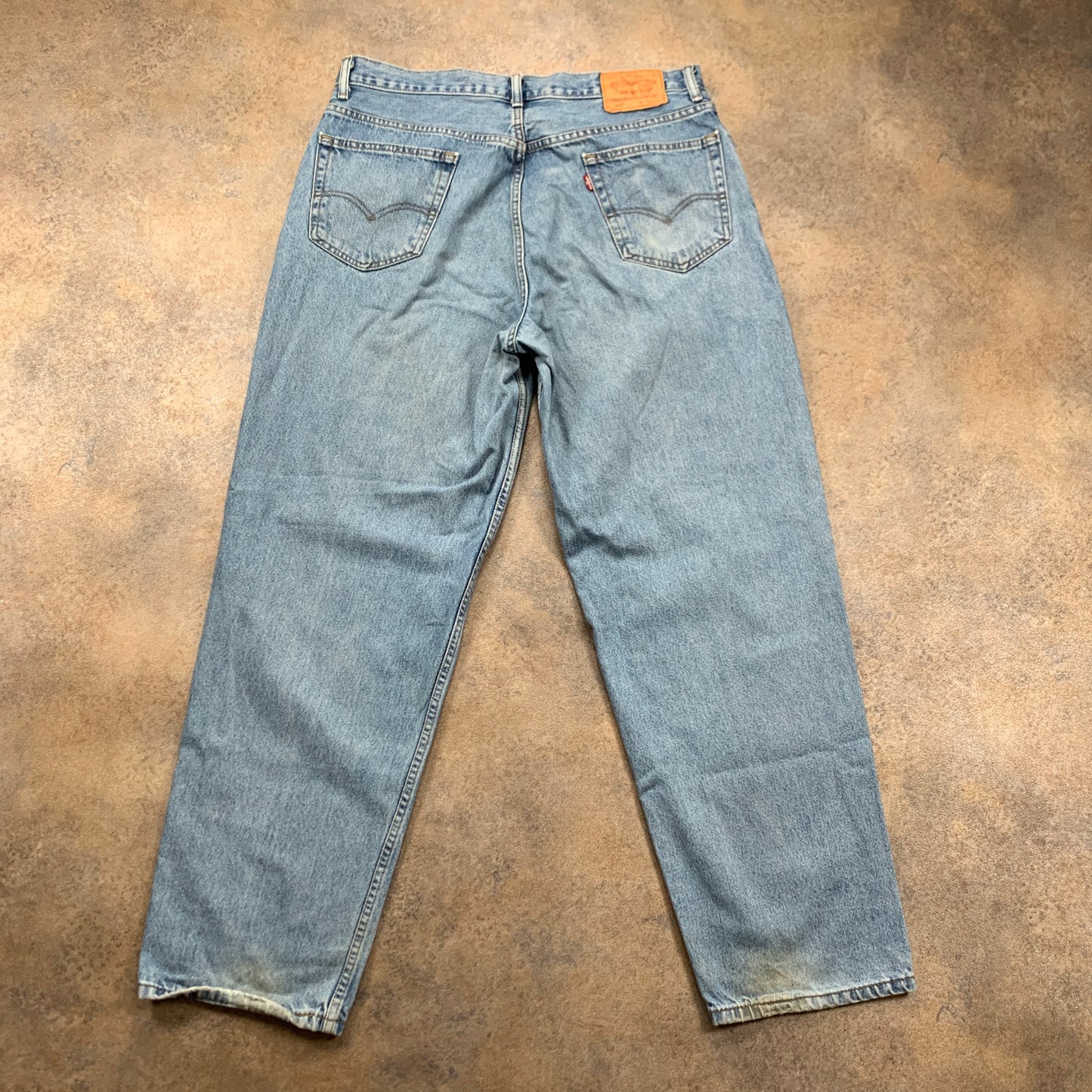 LEVI'S 560 Jeans W36 L32 Mens Relaxed Fit Tapered Blue 90s