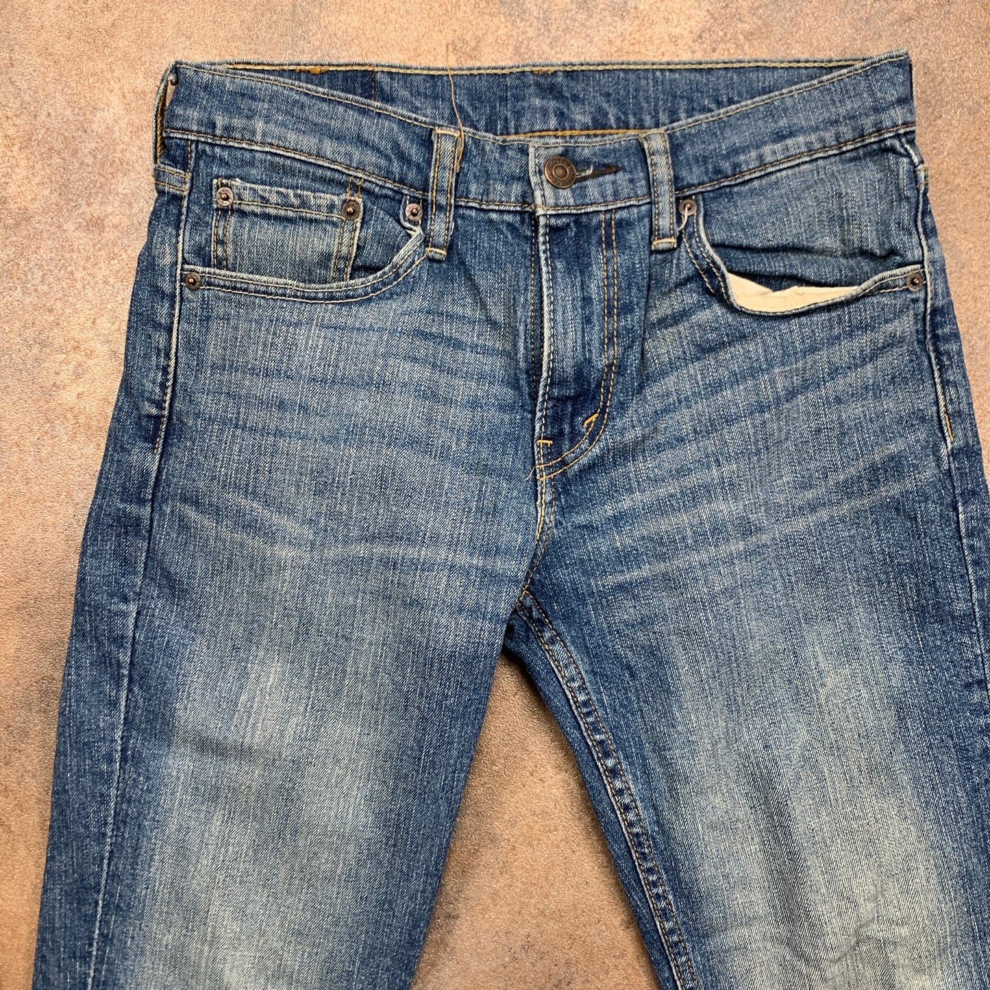 LEVI'S 511 Jeans W30 L30 Mens Slim Fit Blue