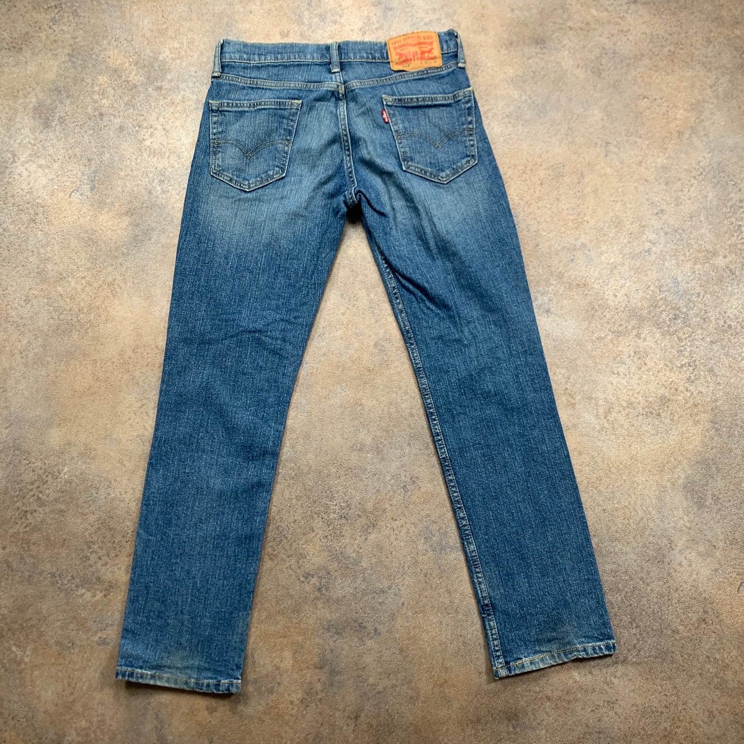LEVI'S 511 Jeans W30 L30 Mens Slim Fit Blue
