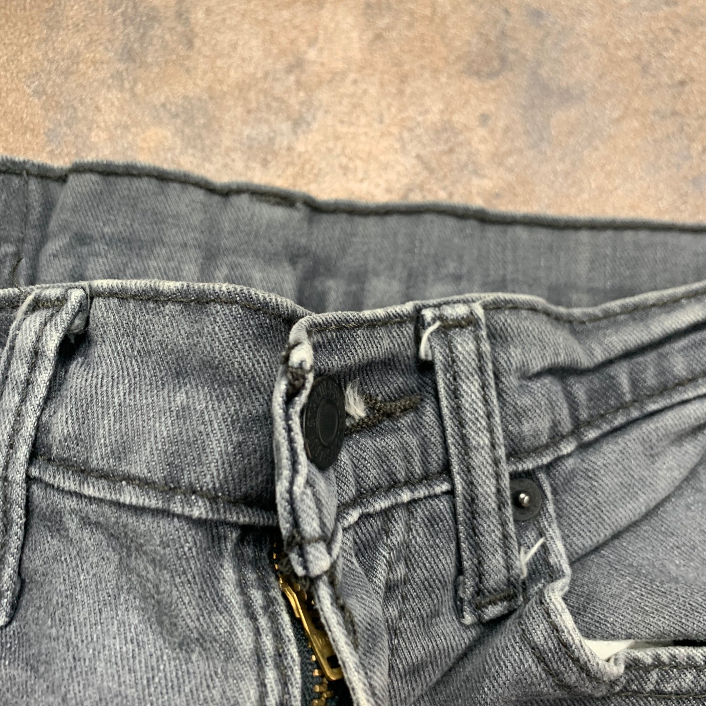 LEVI'S 511 Jeans W29 L29 Mens Slim Fit Grey