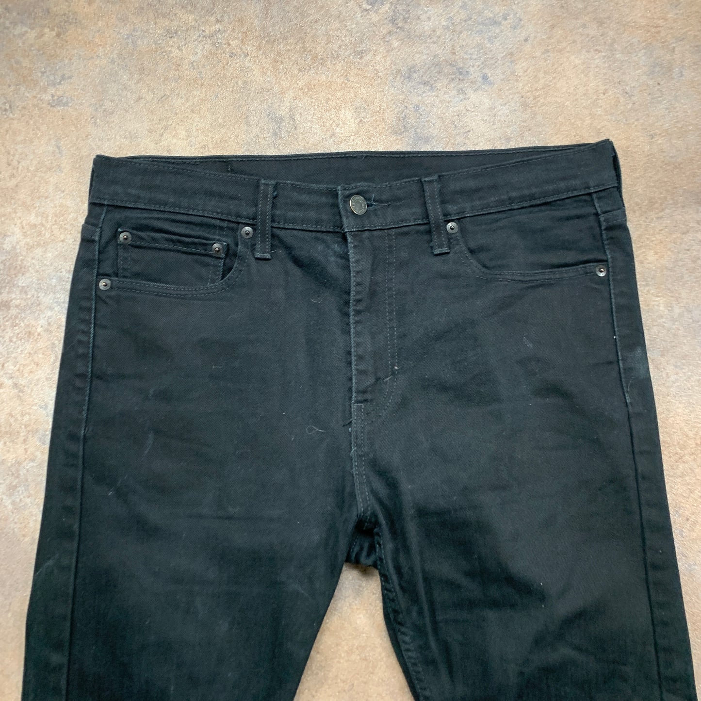 LEVI'S 510 Jeans W33 L30 Mens Skinny Fit Black