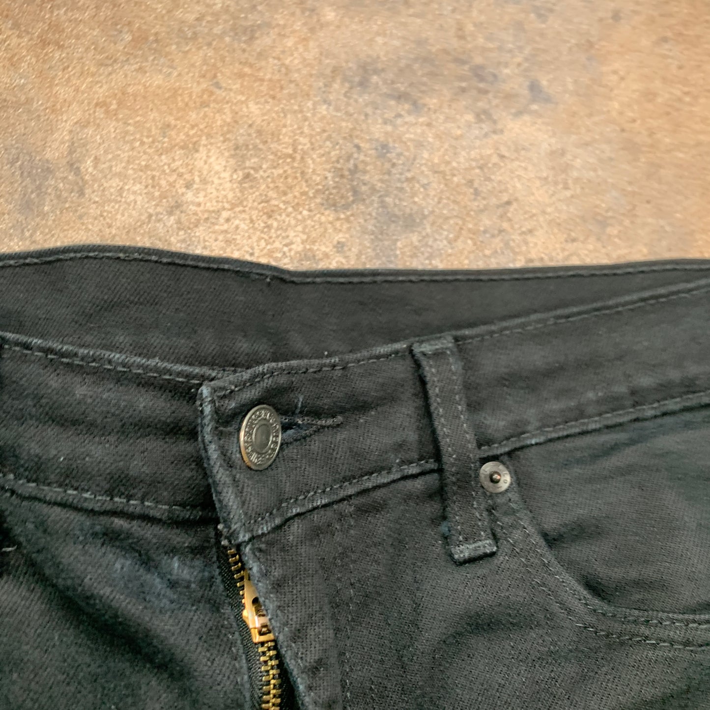 LEVI'S 510 Jeans W33 L30 Mens Skinny Fit Black