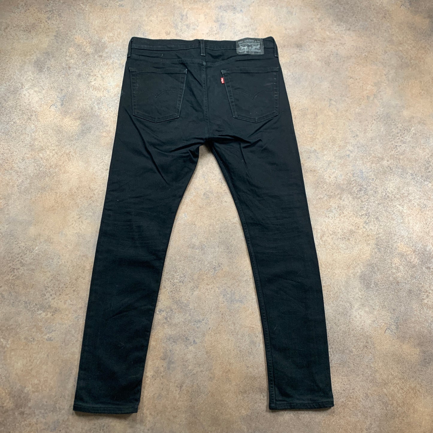 LEVI'S 510 Jeans W33 L30 Mens Skinny Fit Black