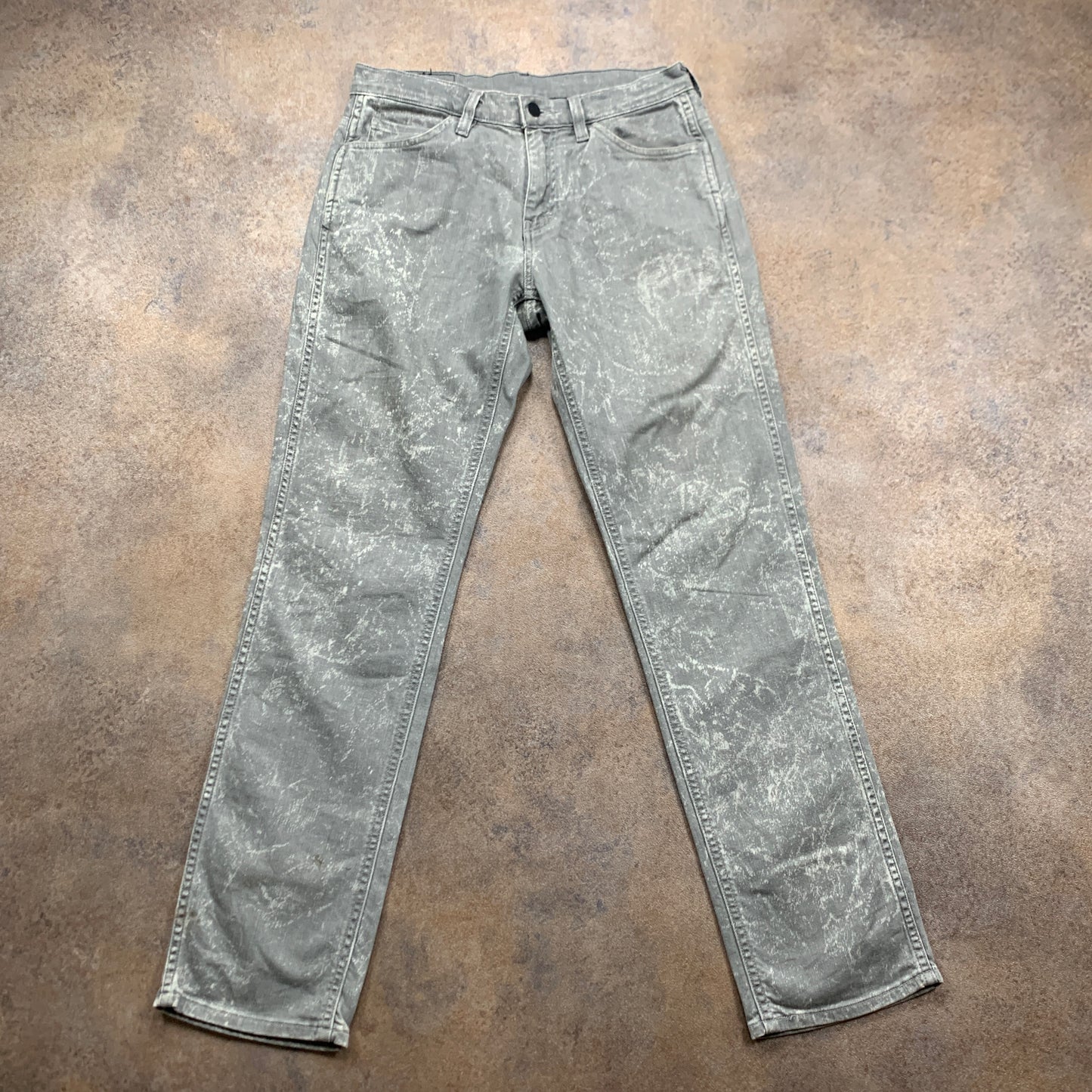 LEVI'S 541 Jeans W30 L31 Mens Slim Fit Tapered Grey