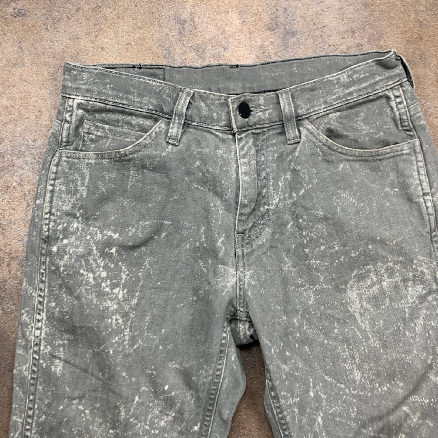 LEVI'S 541 Jeans W30 L31 Mens Slim Fit Tapered Grey