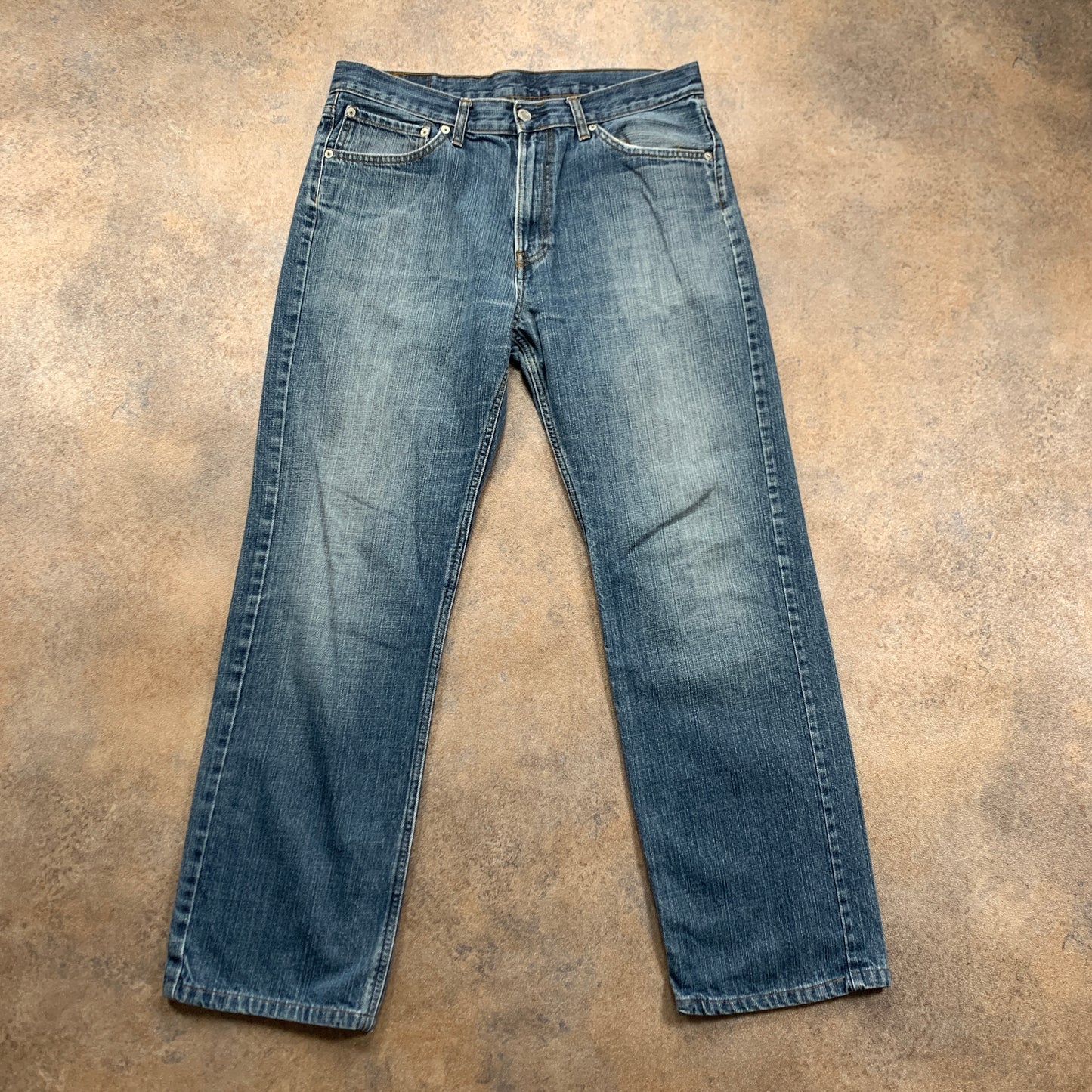 Vintage LEVI'S 751 Jeans W34 L30 Mens Regular Fit Straight Blue