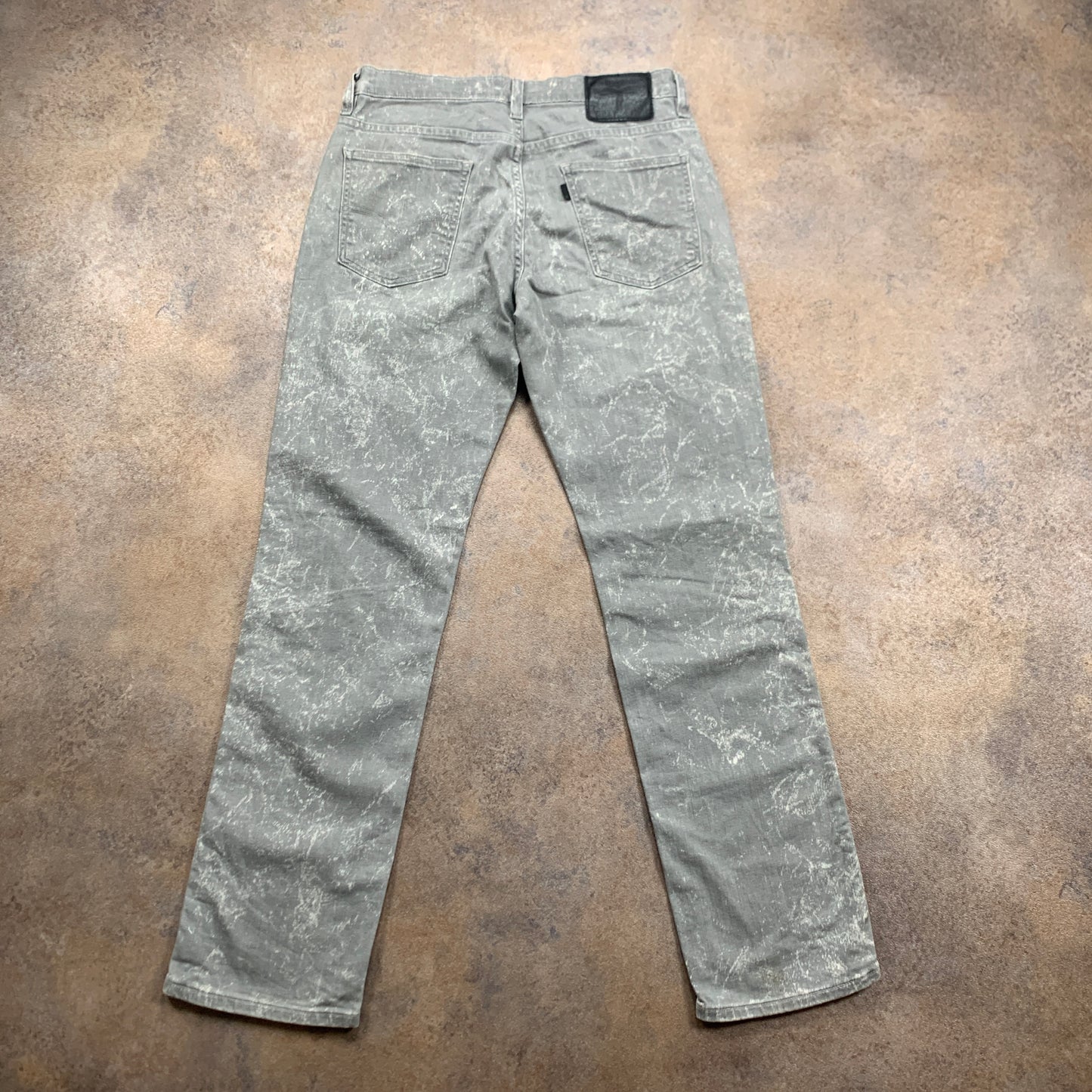 LEVI'S 541 Jeans W30 L31 Mens Slim Fit Tapered Grey