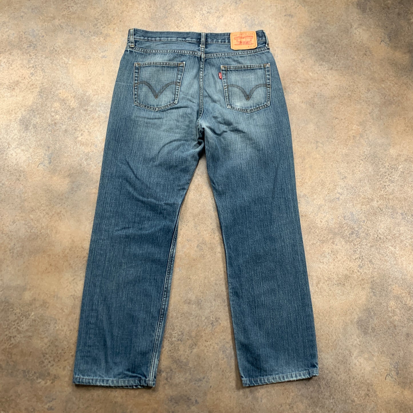 Vintage LEVI'S 751 Jeans W34 L30 Mens Regular Fit Straight Blue
