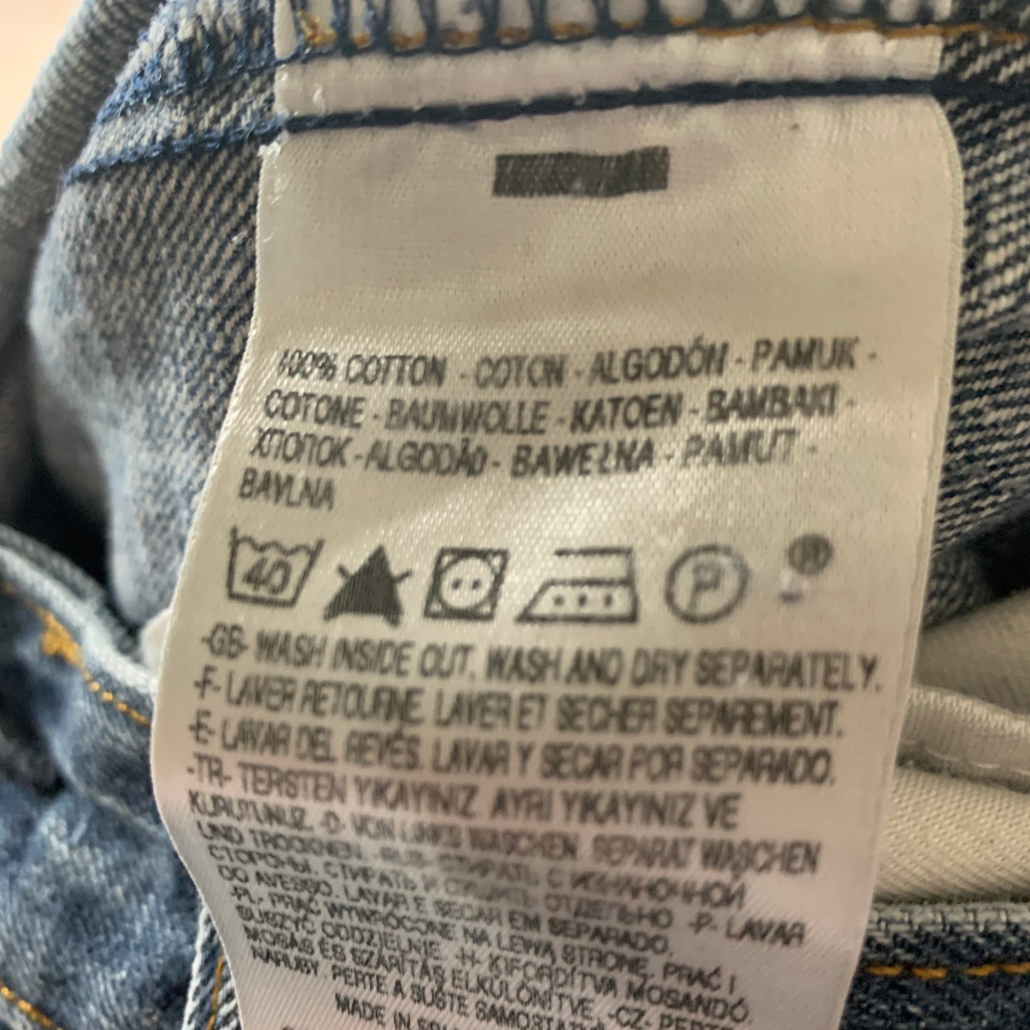 Vintage LEVI'S 751 Jeans W34 L30 Mens Regular Fit Straight Blue