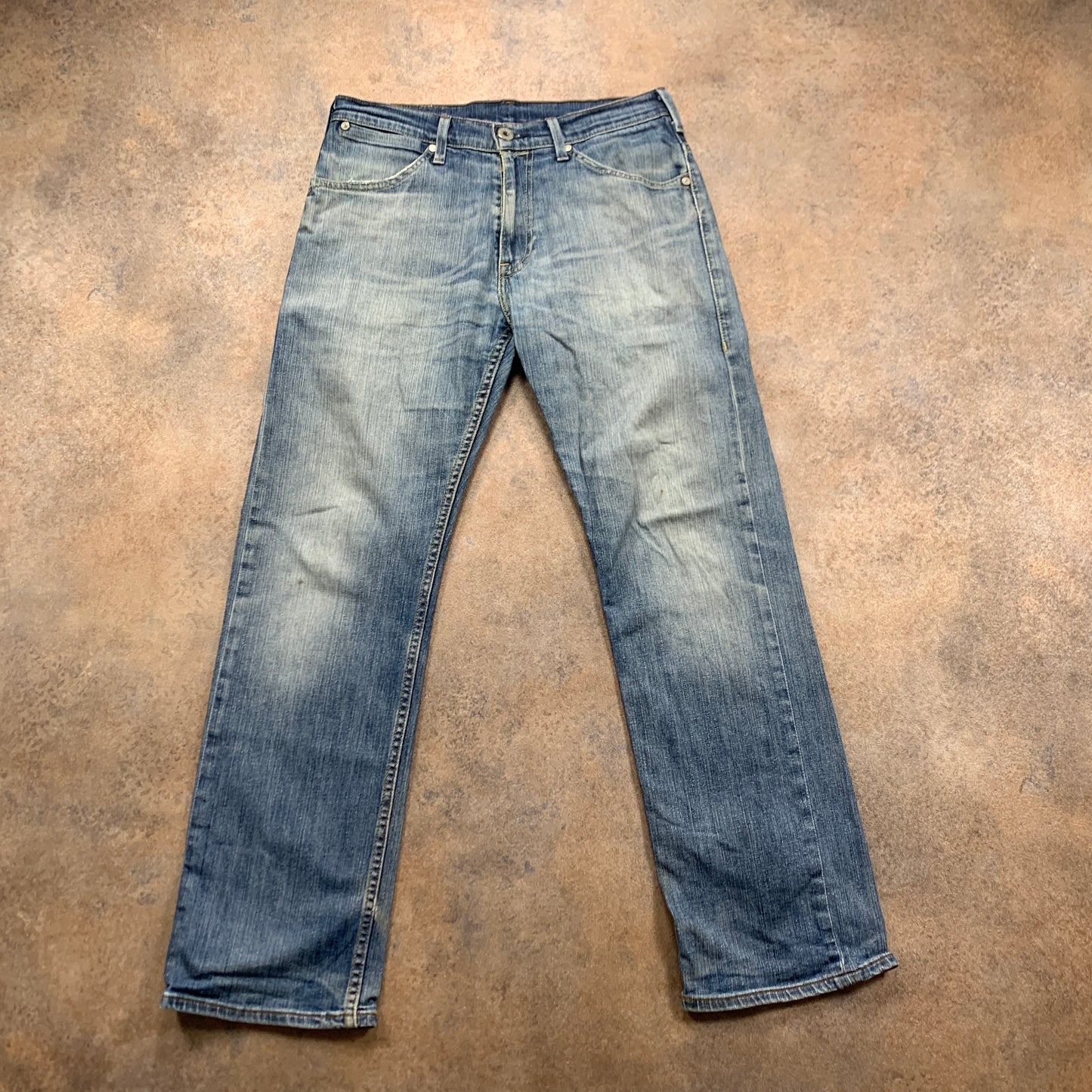 Vintage LEVI'S 506 Jeans W30 L29 Mens Regular Fit Straight Blue