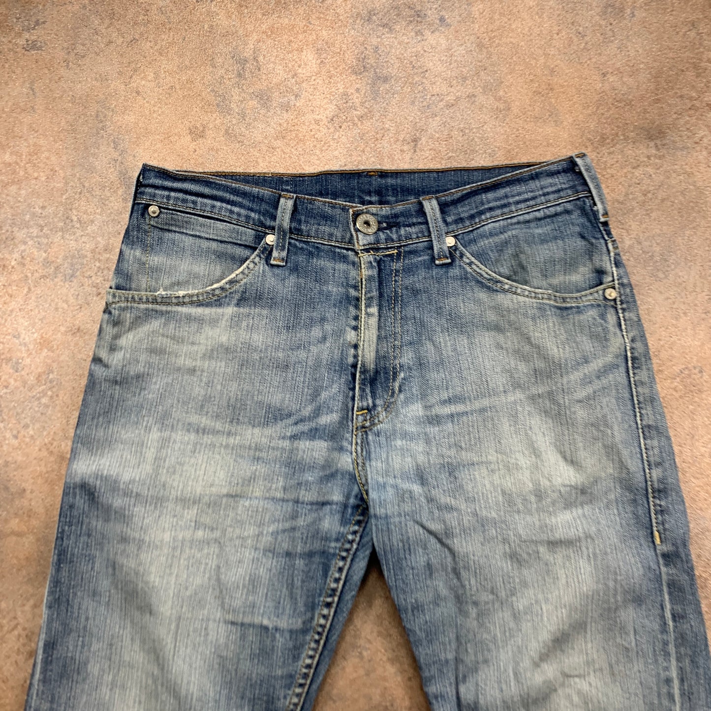 Vintage LEVI'S 506 Jeans W30 L29 Mens Regular Fit Straight Blue