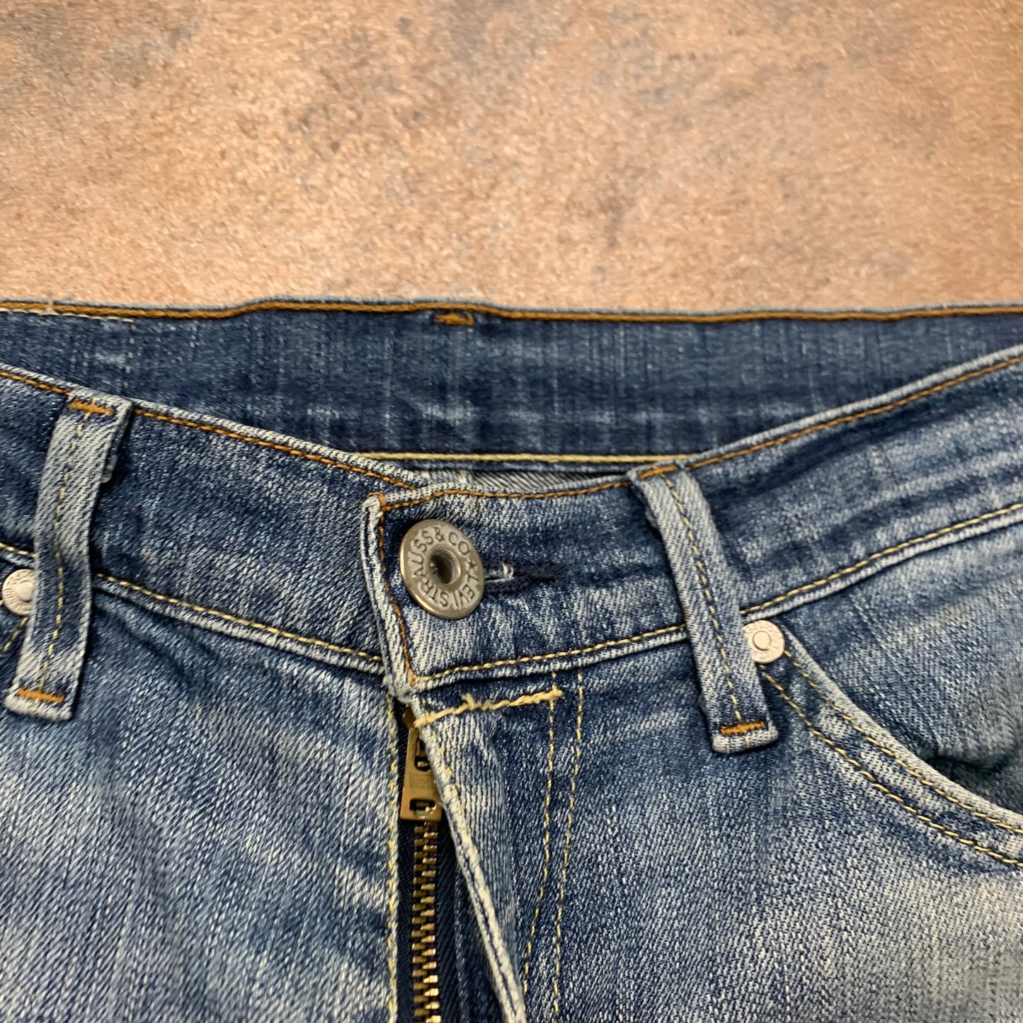 Vintage LEVI'S 506 Jeans W30 L29 Mens Regular Fit Straight Blue