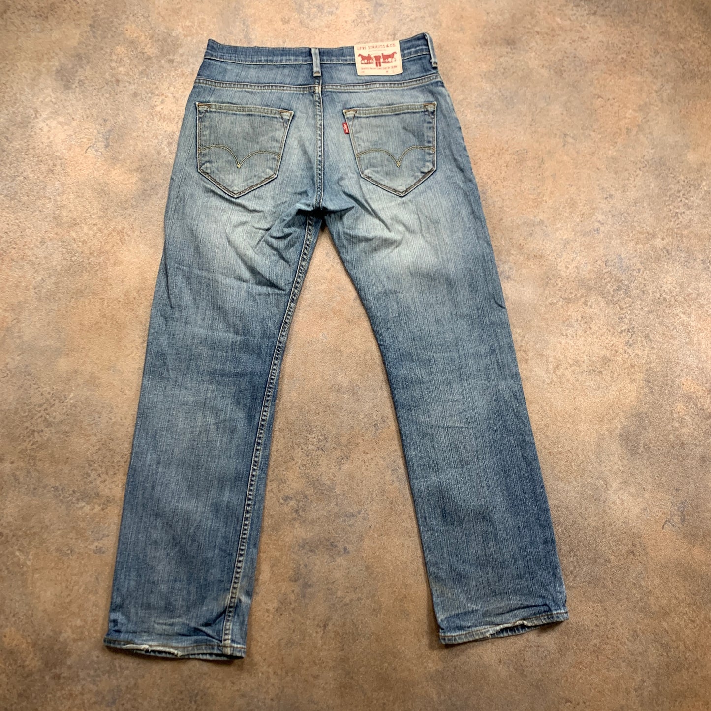 Vintage LEVI'S 506 Jeans W30 L29 Mens Regular Fit Straight Blue