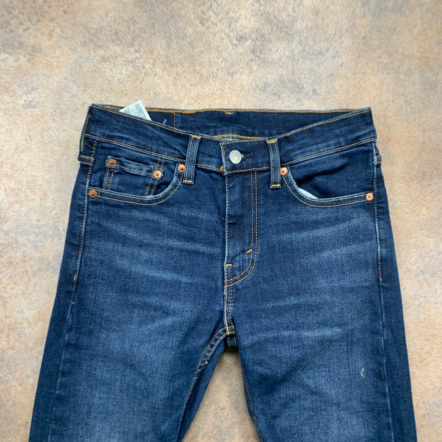LEVI'S 519 Jeans W28 L30 Mens Skinny Fit Blue