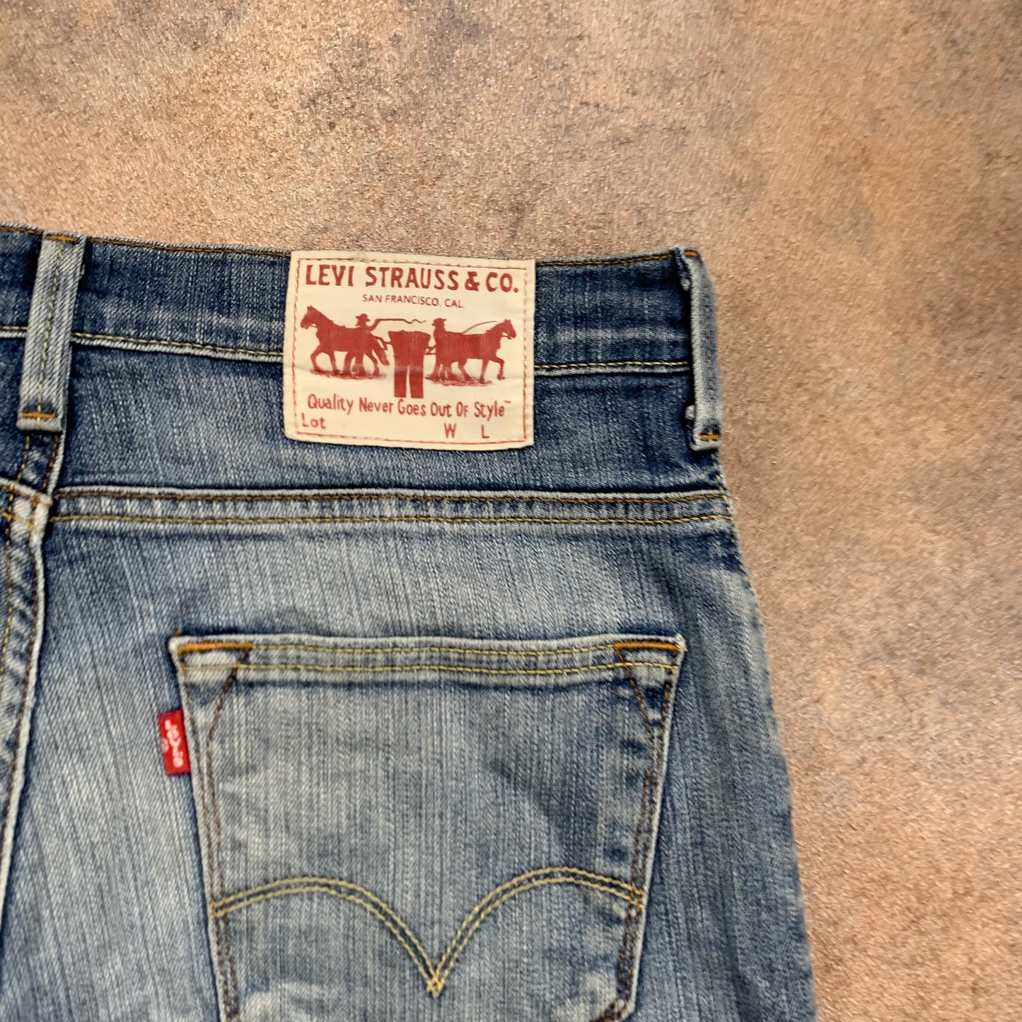 Vintage LEVI'S 506 Jeans W30 L29 Mens Regular Fit Straight Blue