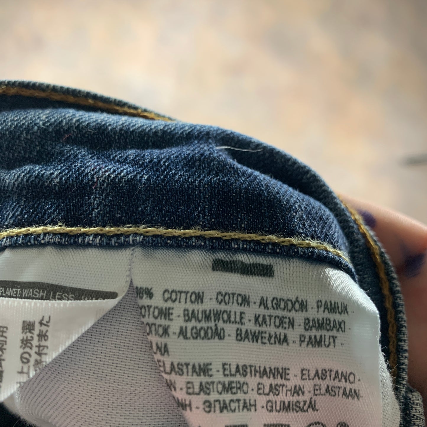 Vintage LEVI'S 506 Jeans W30 L29 Mens Regular Fit Straight Blue