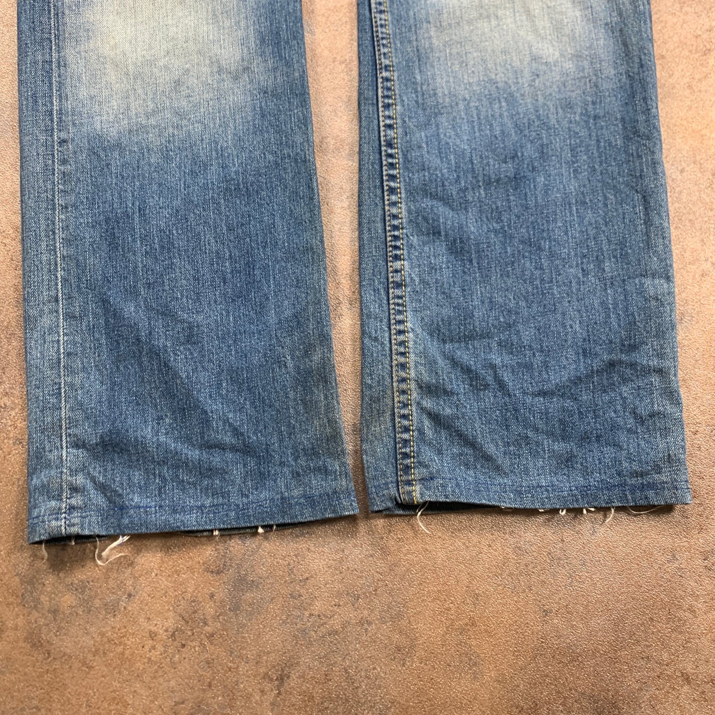 LEVI'S 506 Jeans W30 L29 Mens Regular Fit Straight Blue