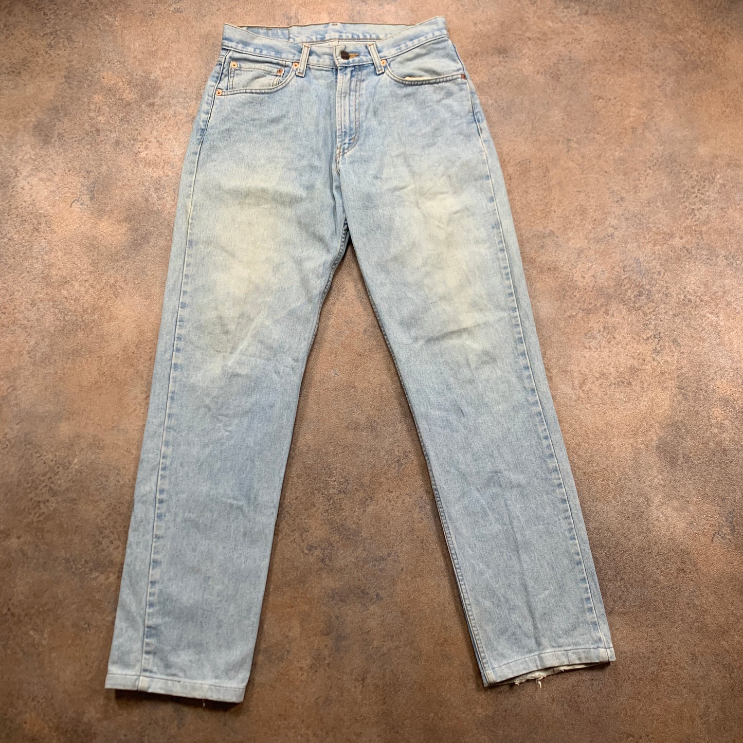 Vintage LEVI'S 506 Jeans W32 L31 Mens Regular Fit Straight Blue