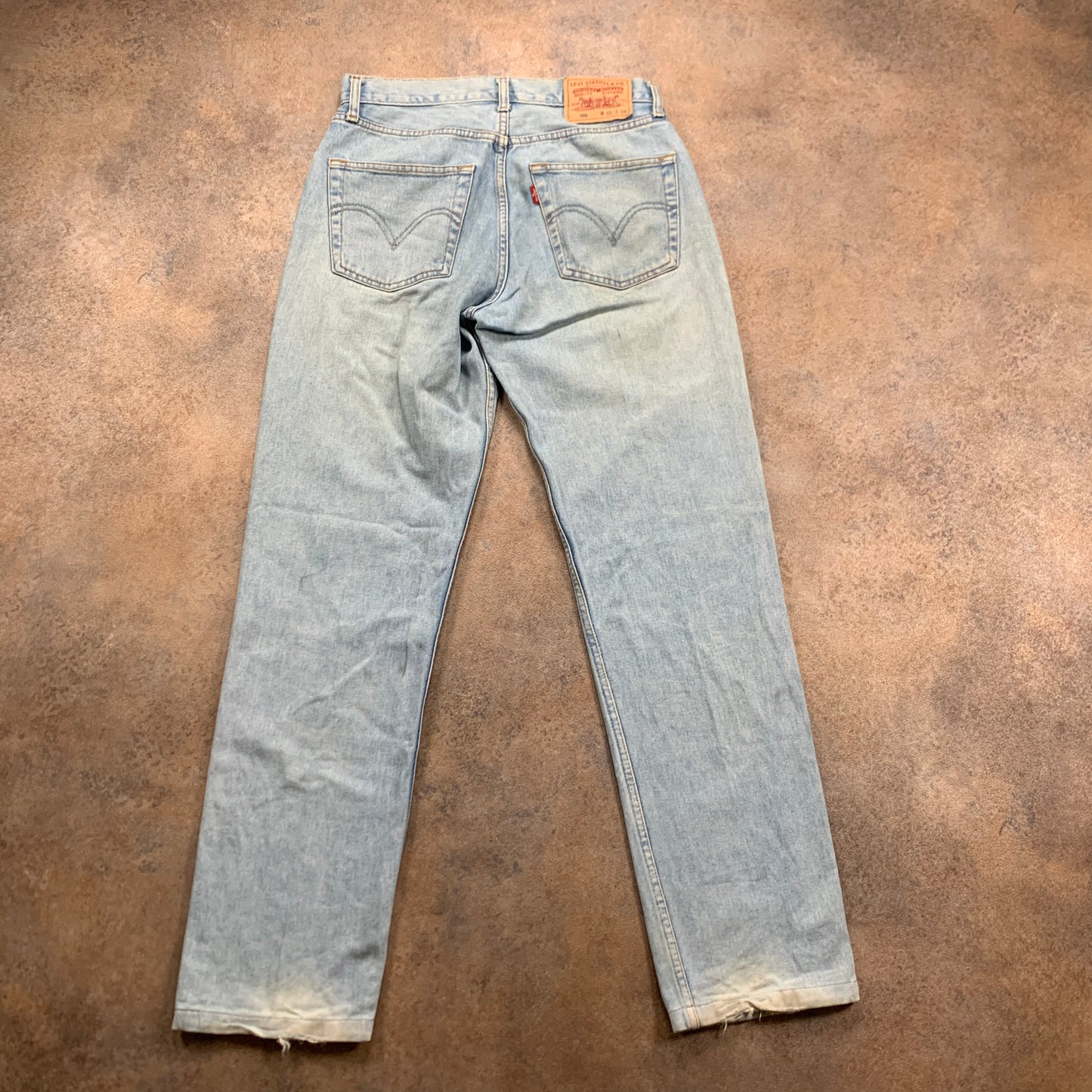 Vintage LEVI'S 506 Jeans W32 L31 Mens Regular Fit Straight Blue