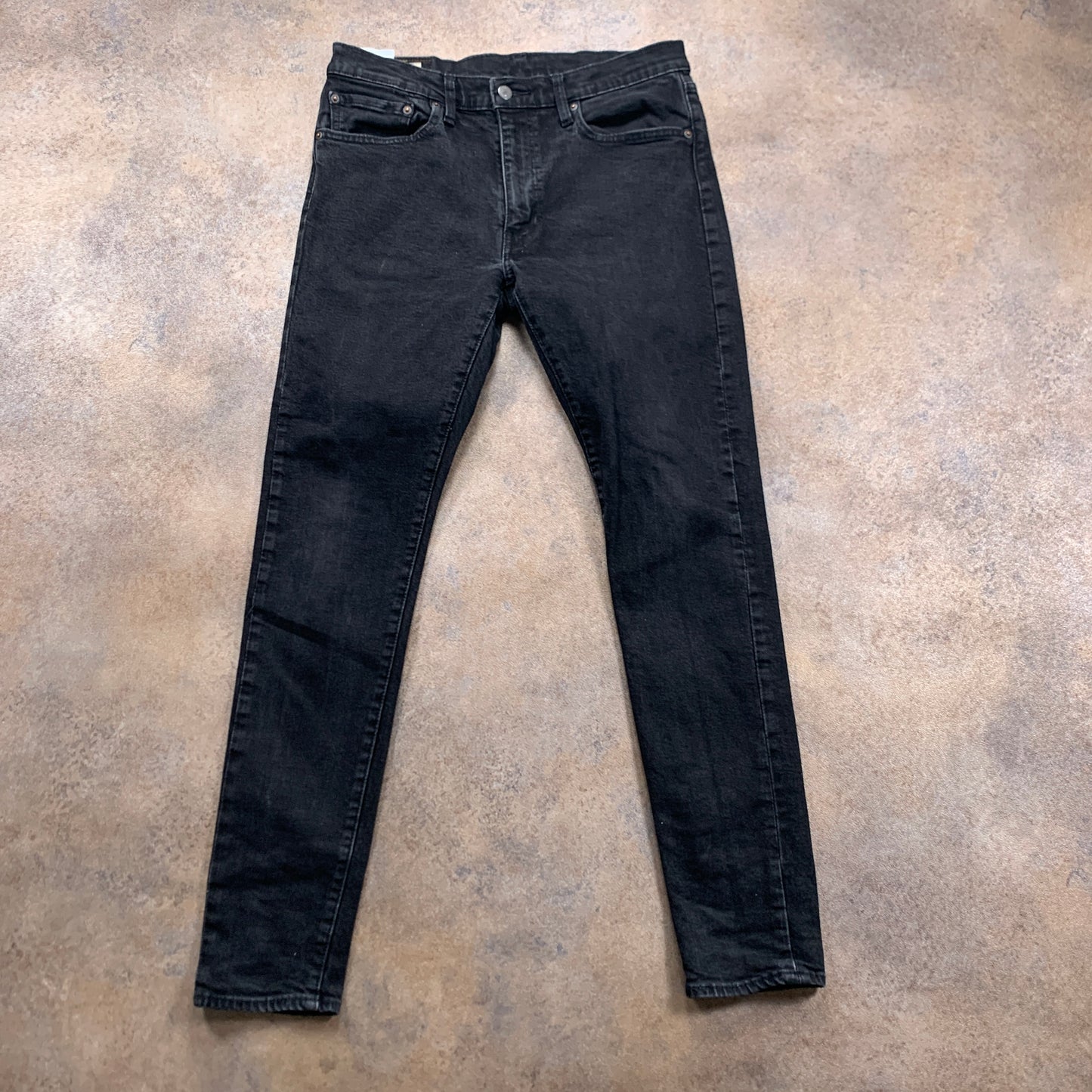LEVI'S Skinny Tapered Jeans W36 L31 Mens Grey