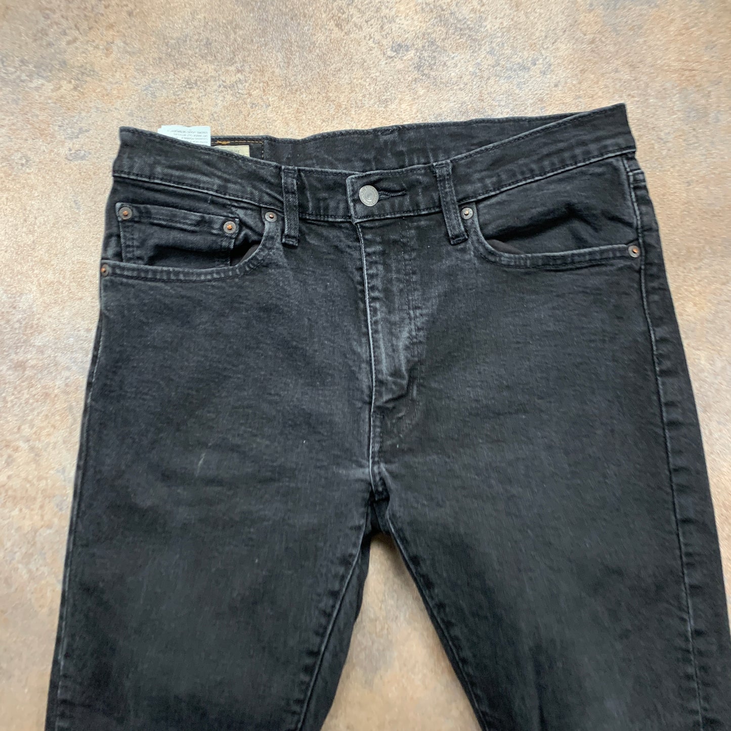LEVI'S Skinny Tapered Jeans W36 L31 Mens Grey
