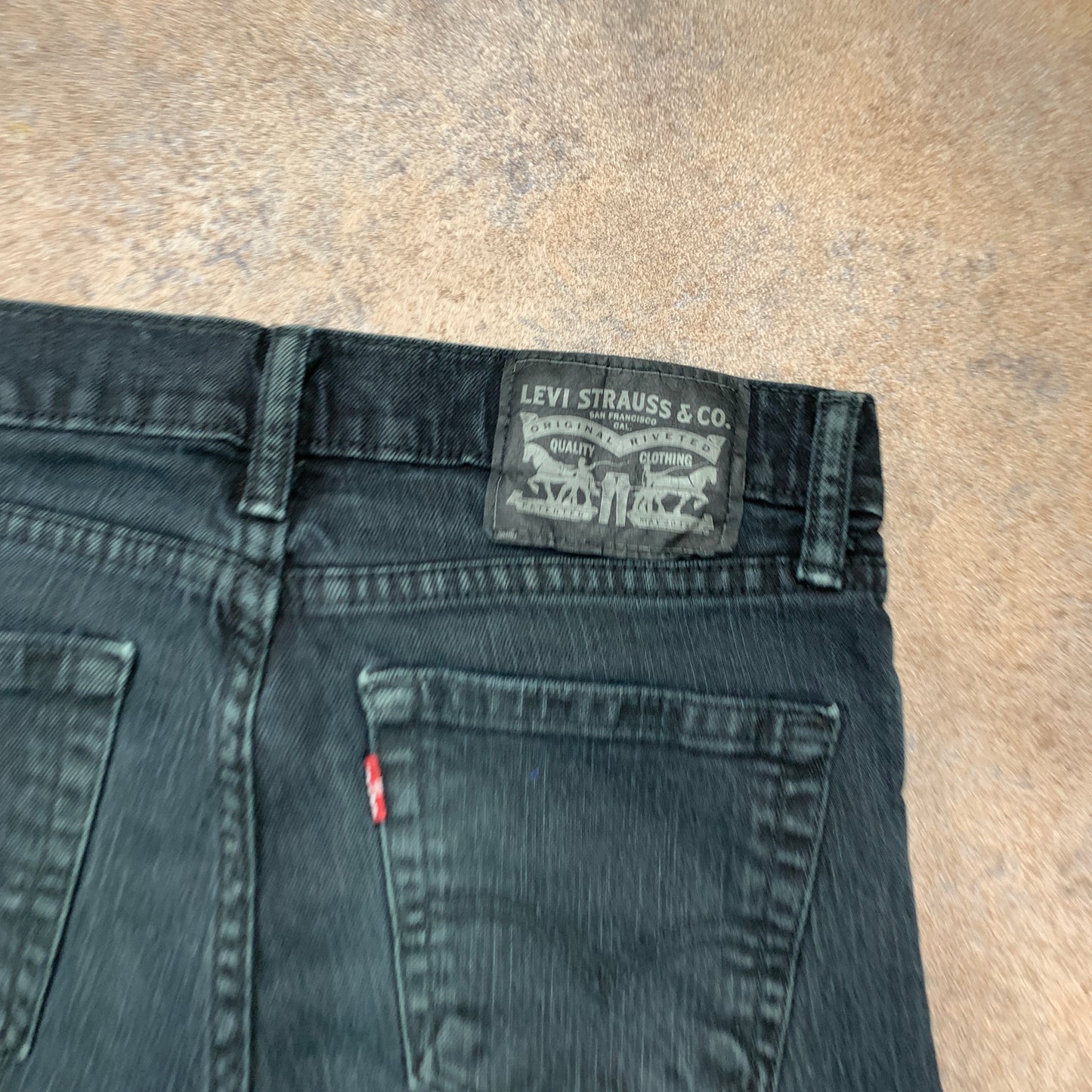 LEVI'S Jeans W28 L30 Mens Slim Fit Green