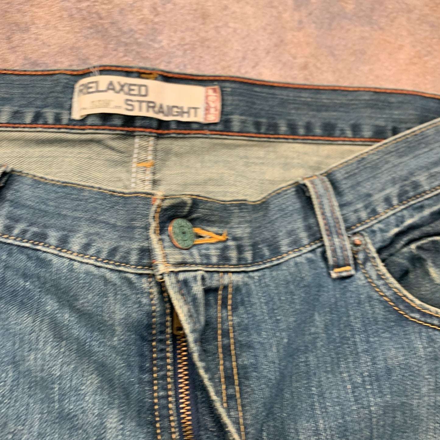 Vintage LEVI'S 559 Jeans W36 L30 Mens Relaxed Fit Straight Blue