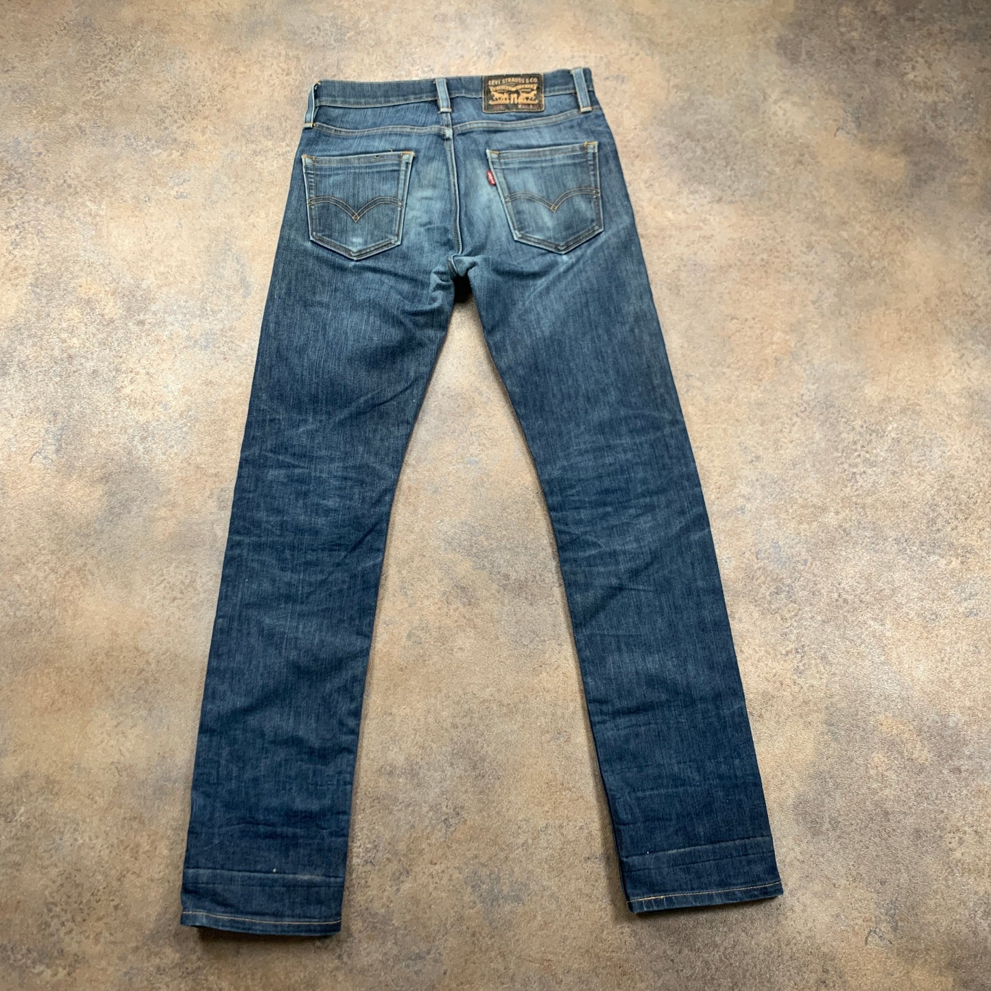 LEVI'S 513 Jeans W29 L32 Mens Slim Fit Blue