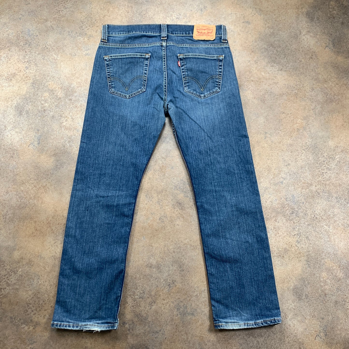 Vintage LEVI'S 506 Jeans W36 L30 Mens Regular Fit Straight Blue