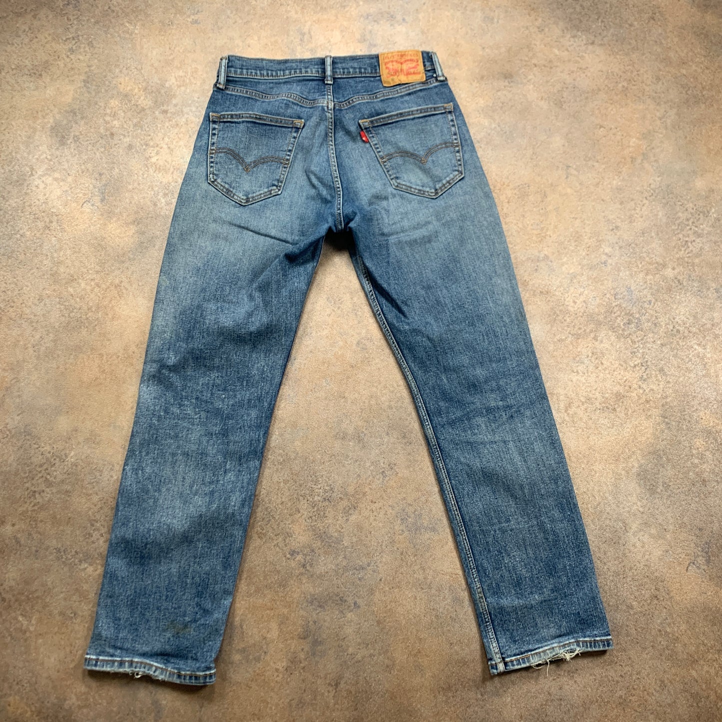 LEVI'S 505 Jeans W30 L30 Mens Regular Fit Straight Blue