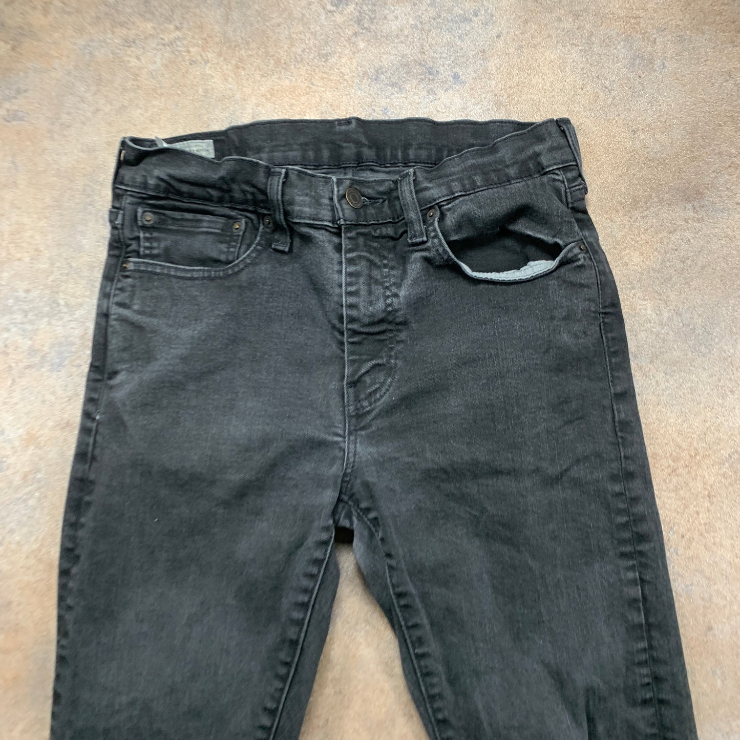 LEVI'S Skinny Tapered Jeans W30 L33 Mens Grey