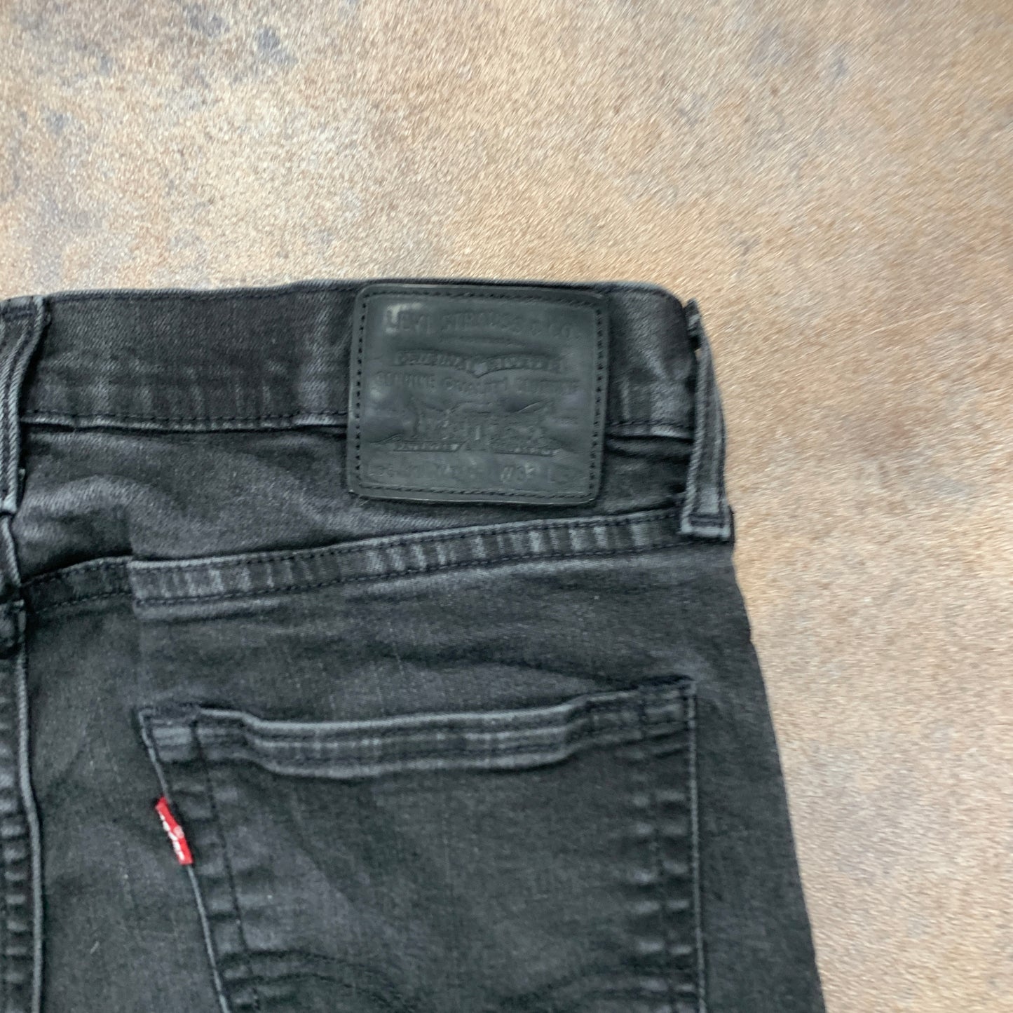 LEVI'S Skinny Tapered Jeans W30 L33 Mens Grey
