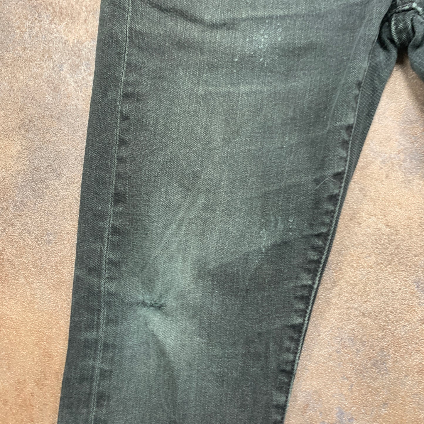 LEVI'S 510 Jeans W32 L30 Mens Skinny Fit Green