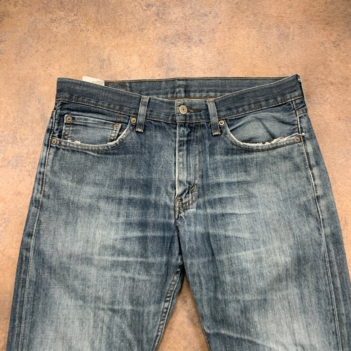 LEVI'S 514 Jeans W33 L30 Mens Regular Fit Straight Blue