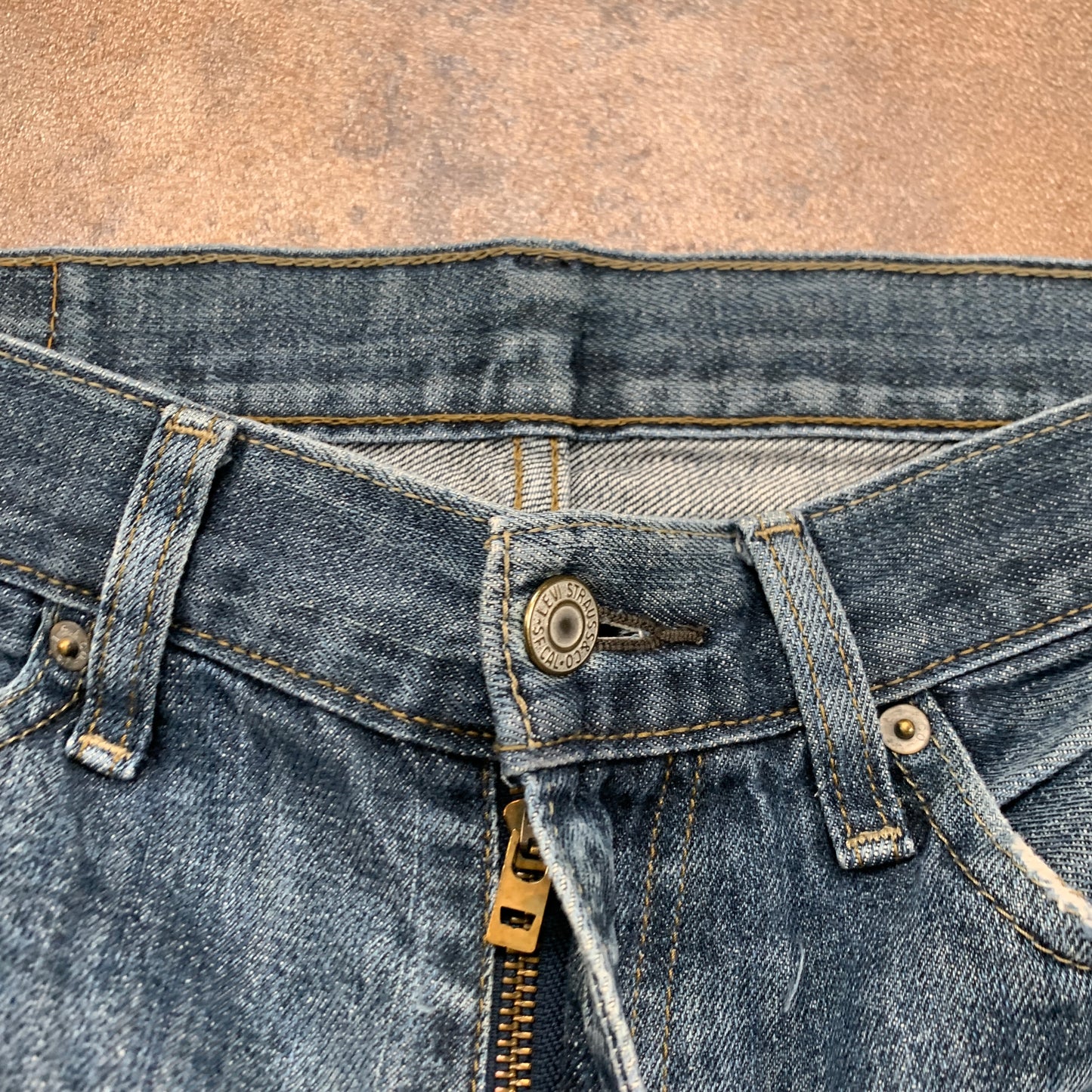 LEVI'S 514 Jeans W33 L30 Mens Regular Fit Straight Blue