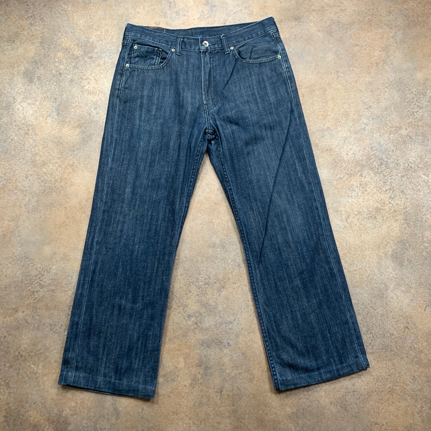 LEVI'S 506 Jeans W34 L28 Mens Regular Fit Straight Blue