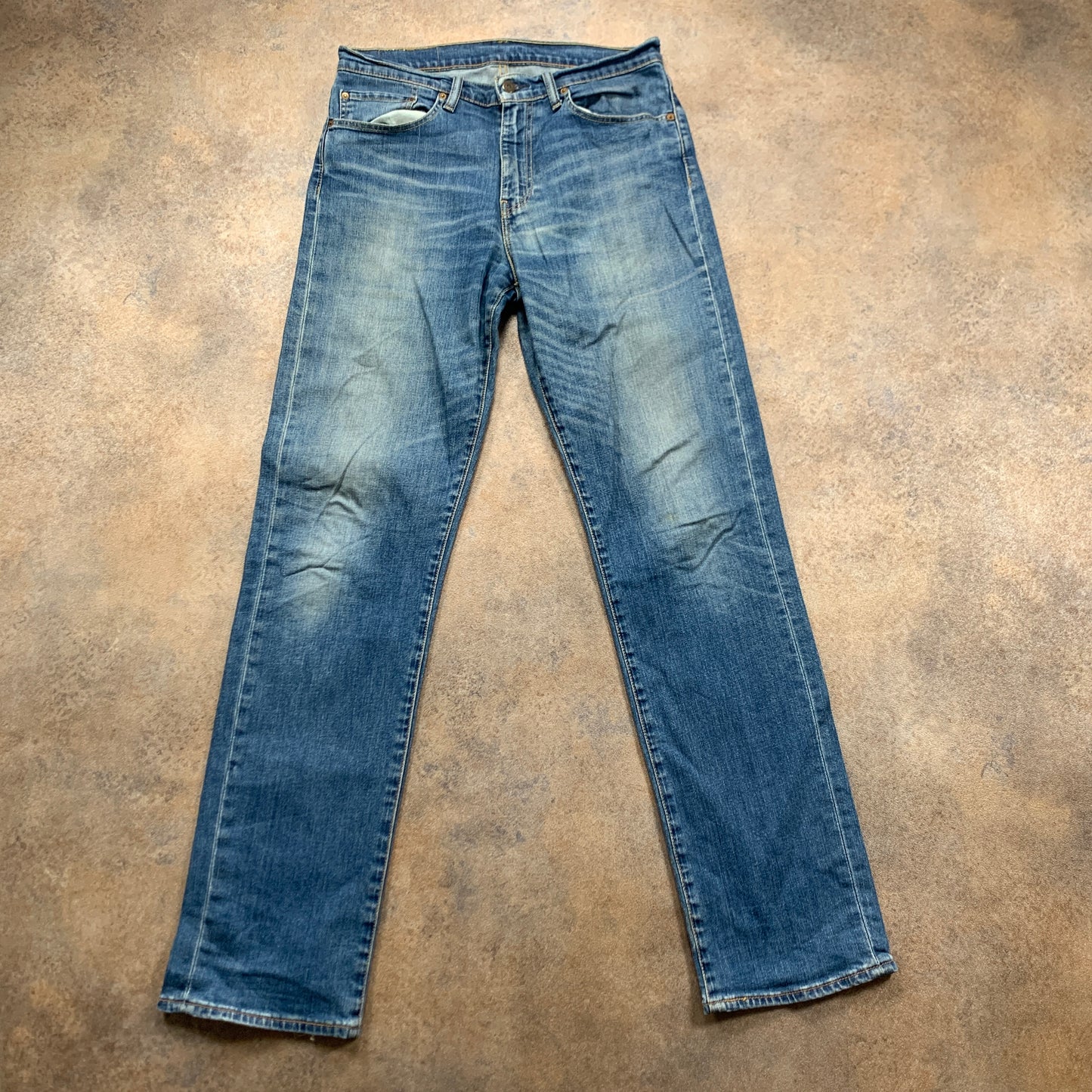 LEVI'S 751 Jeans W32 L34 Mens Regular Fit Straight Blue