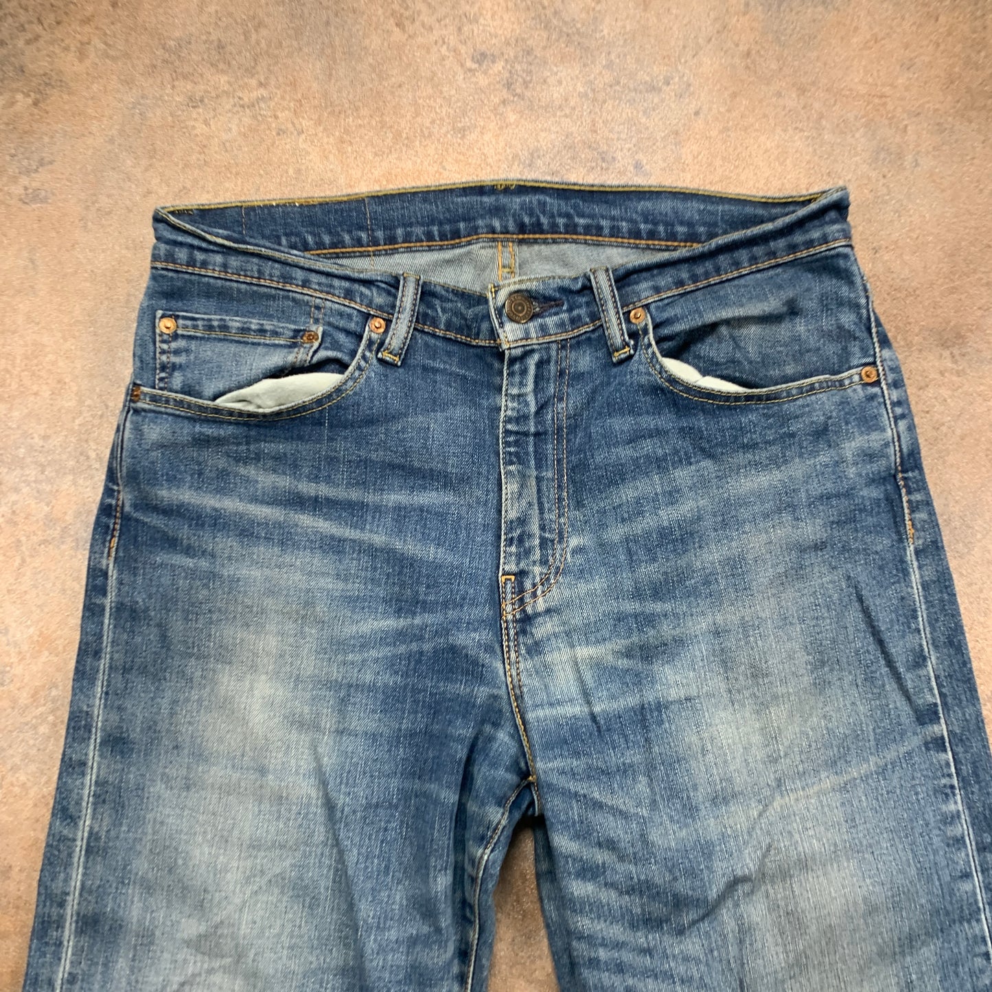 LEVI'S 751 Jeans W32 L34 Mens Regular Fit Straight Blue